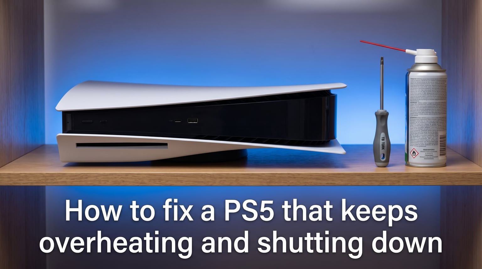 How to fix a PS5 that keeps overheating and shutting down