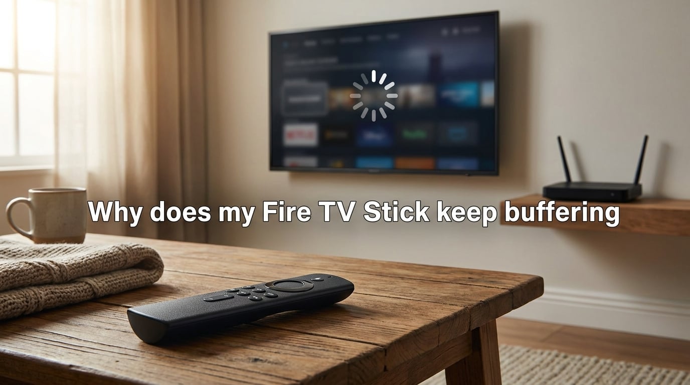 Why does my Fire TV Stick keep buffering