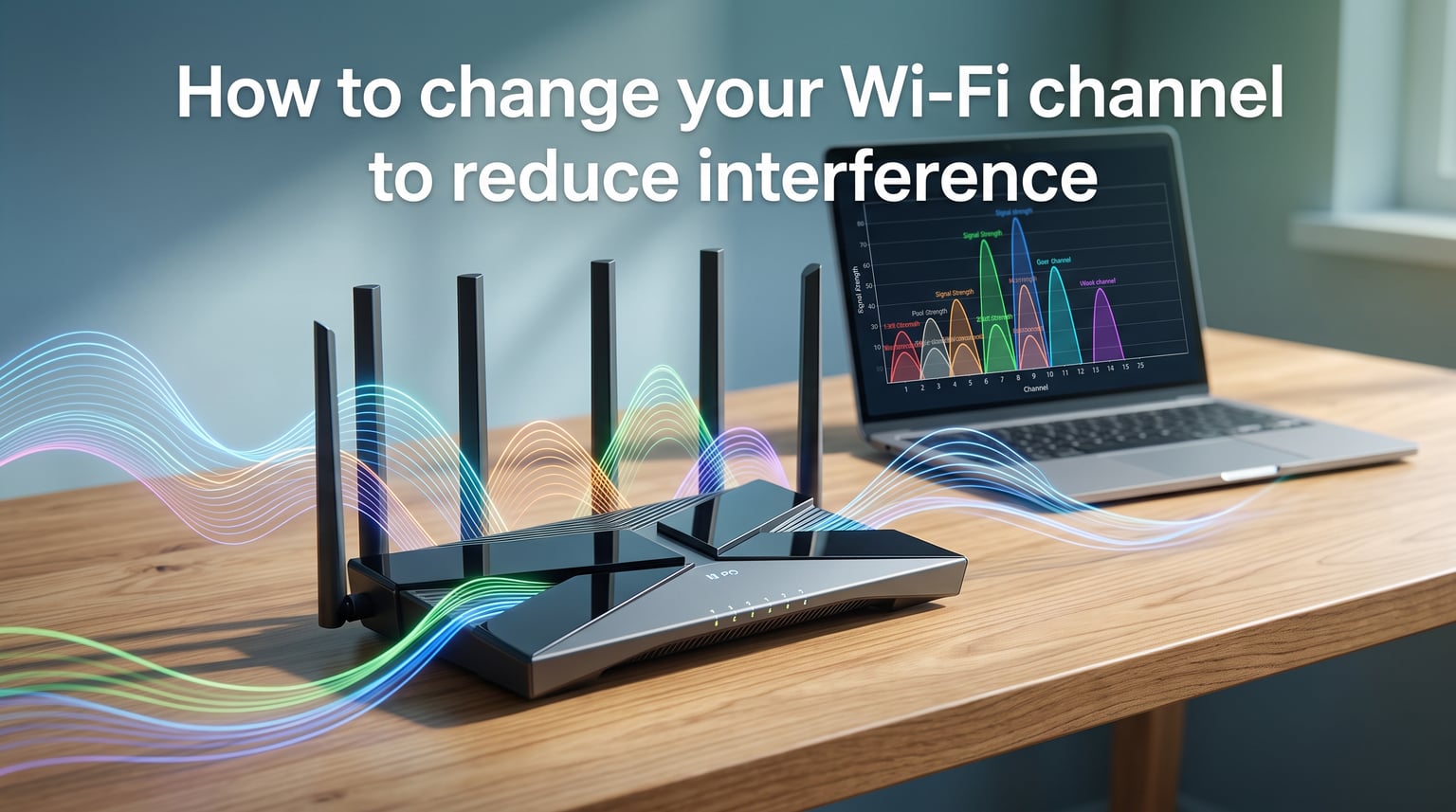 How to change your Wi-Fi channel to reduce interference
