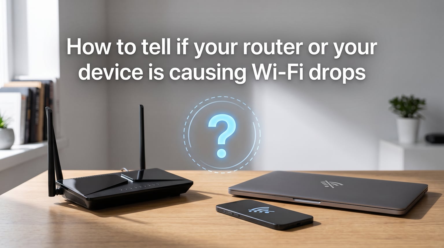How to tell if your router or your device is causing Wi-Fi drops