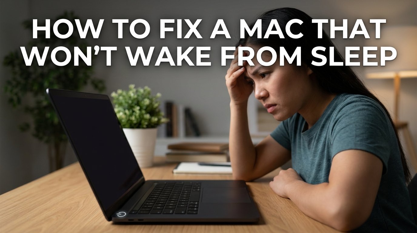 How to fix a Mac that won't wake from sleep