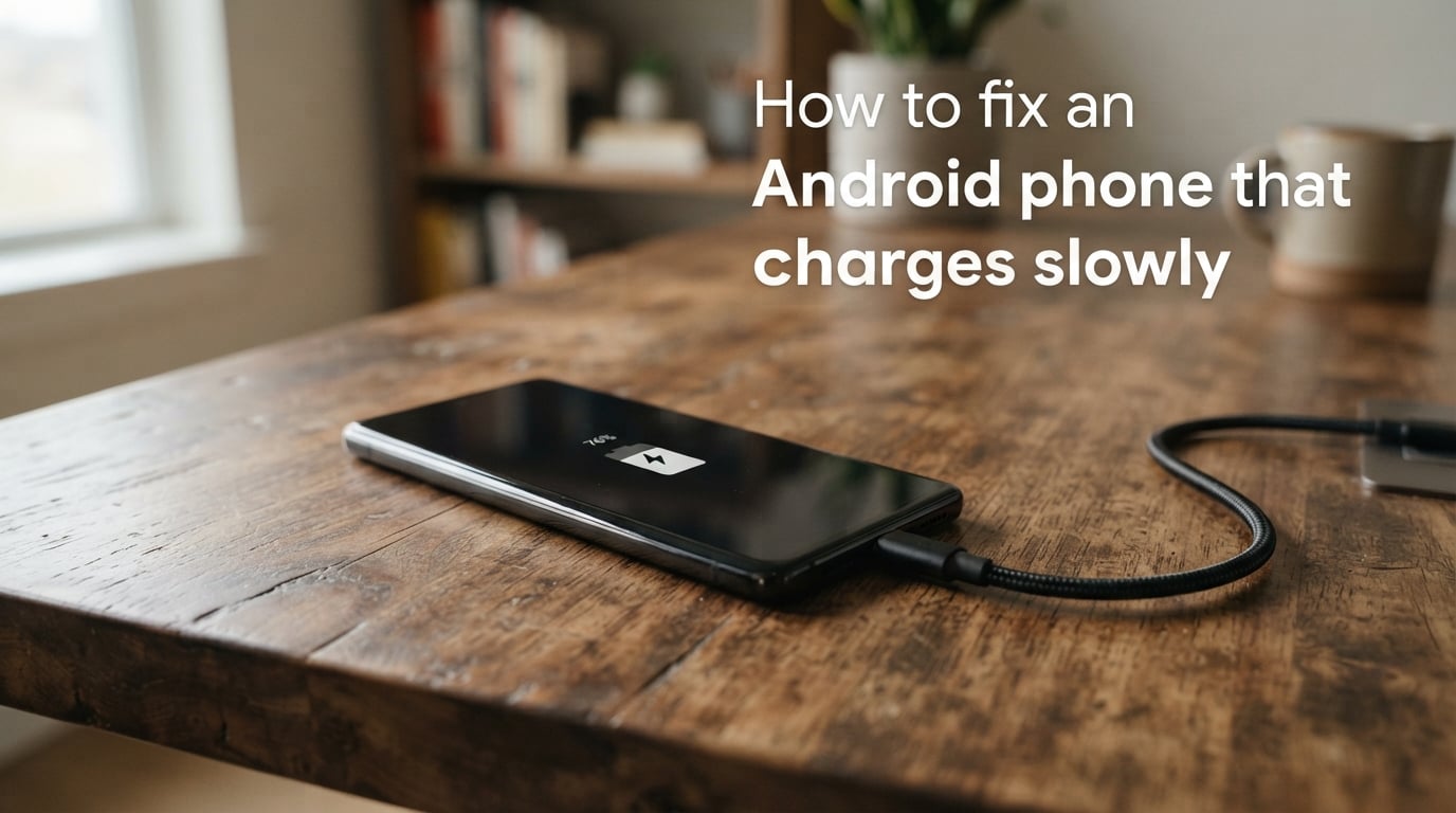 How to fix an Android phone that charges slowly