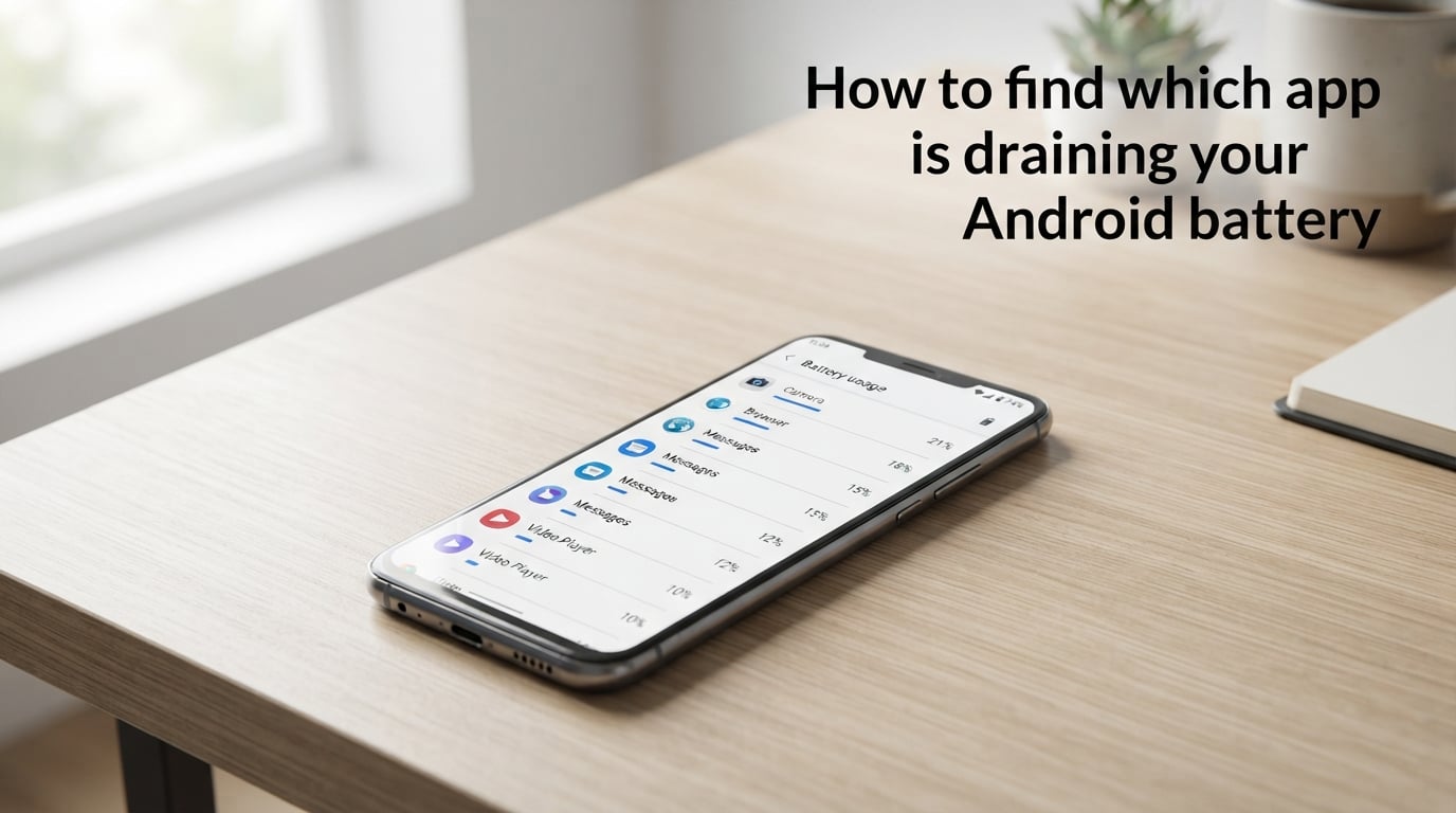 How to find which app is draining your Android battery