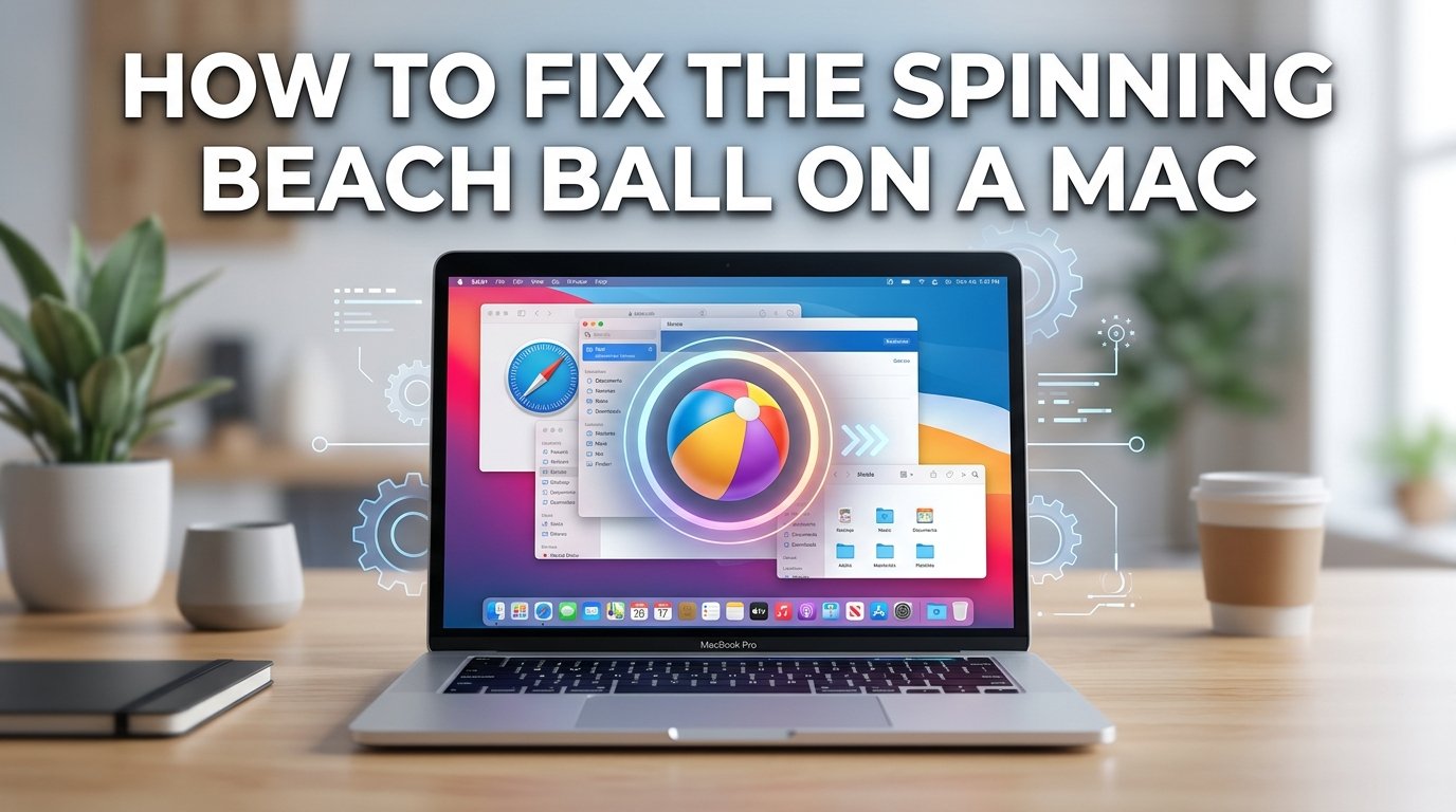 How to fix the spinning beach ball on a Mac