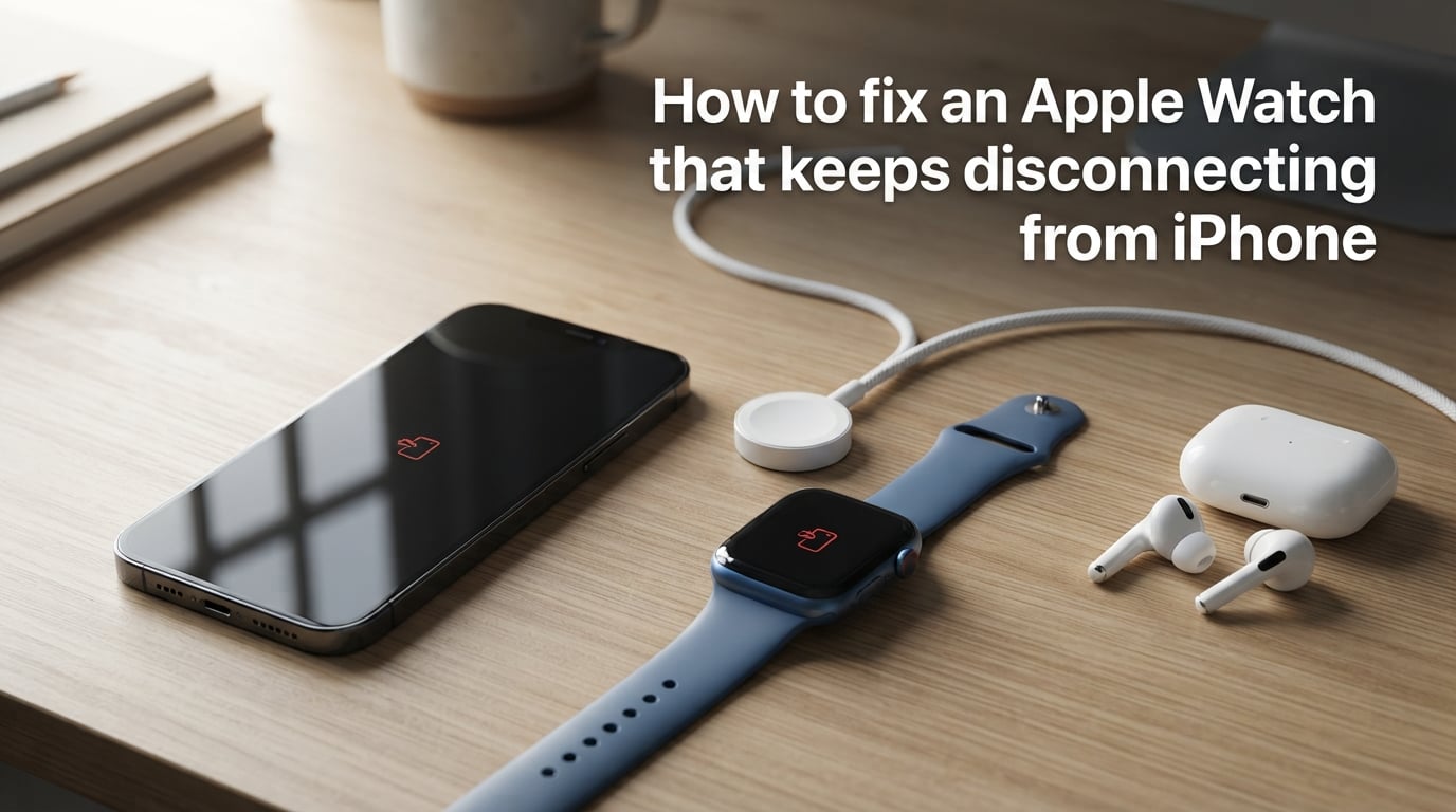 How to fix an Apple Watch that keeps disconnecting from iPhone