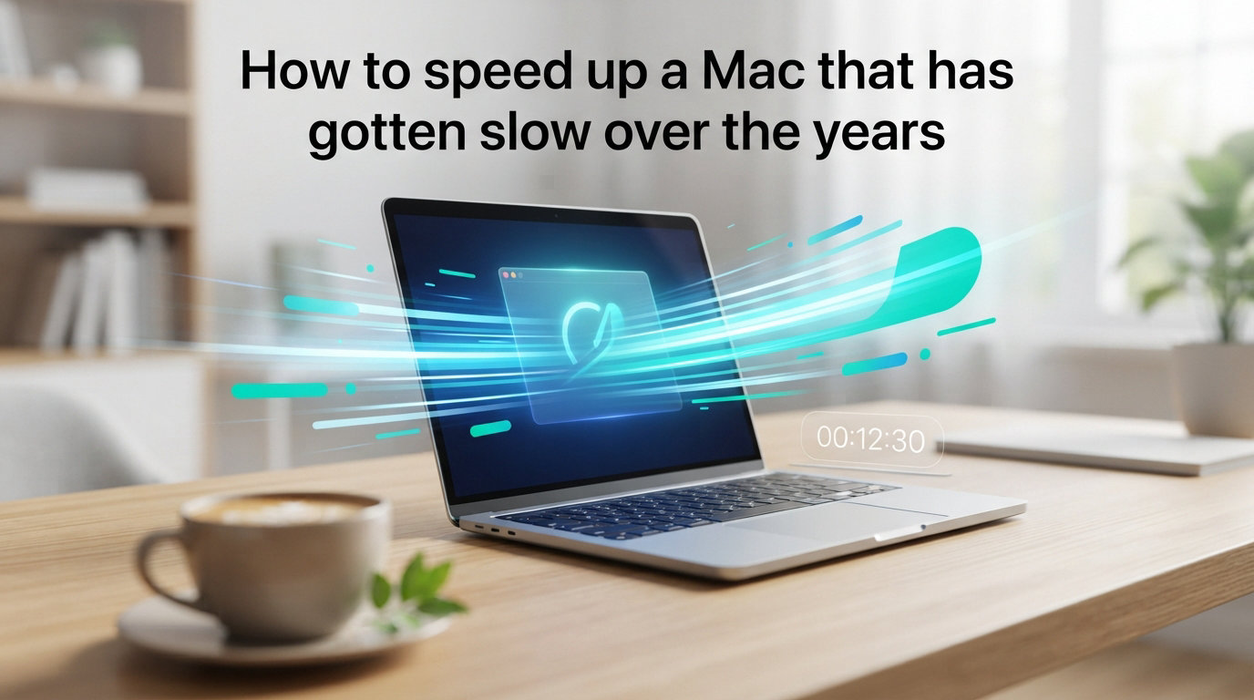 How to speed up a Mac that has gotten slow over the years