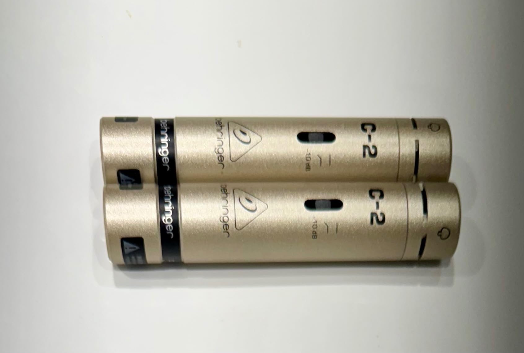 BEHRINGER C-2 Small-Diaphragm Condenser Microphone (Matched Pair) customer photo 2