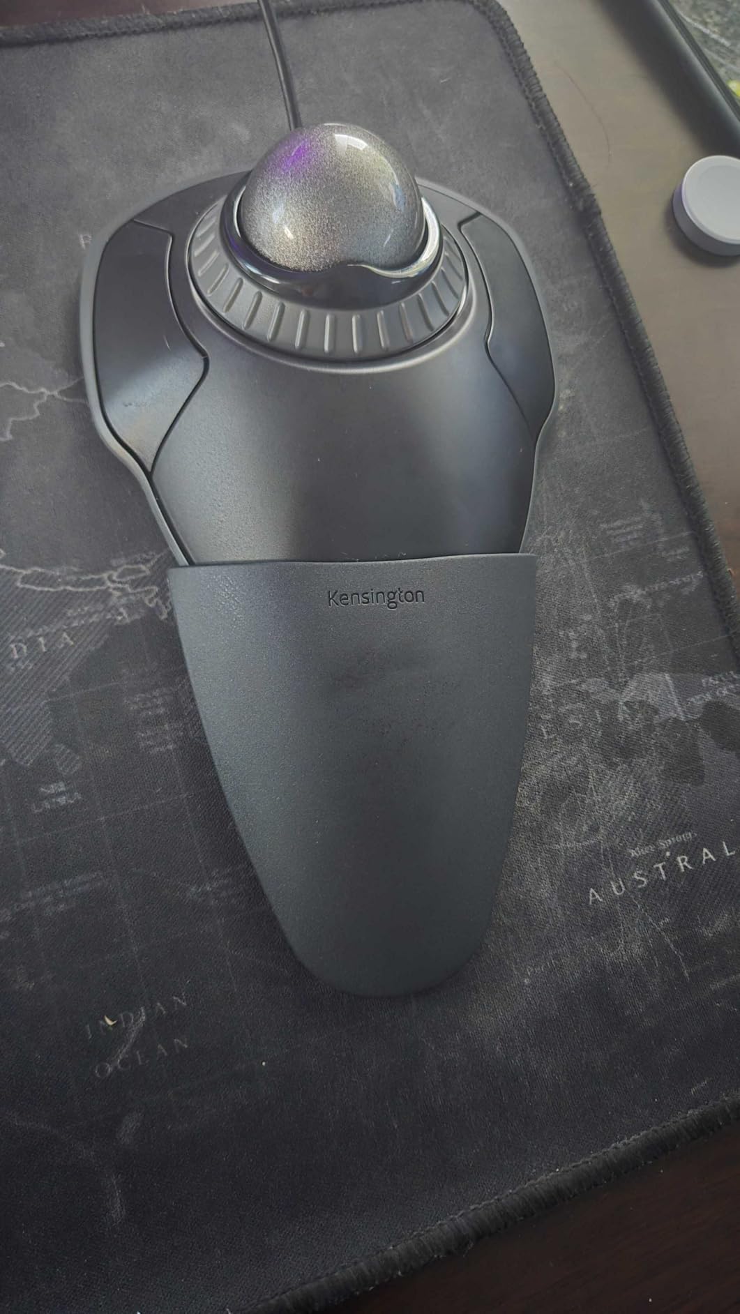 Kensington Orbit Trackball Mouse with Scroll Ring (K72337US), 4 1/2X5 1/2X2