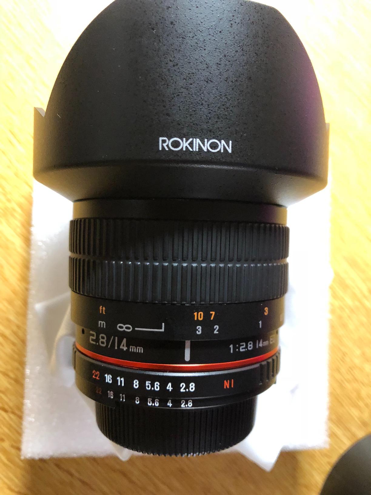 Rokinon 14mm f/2.8 IF ED Super Lens with Automatic Chip for Nikon F customer photo 2