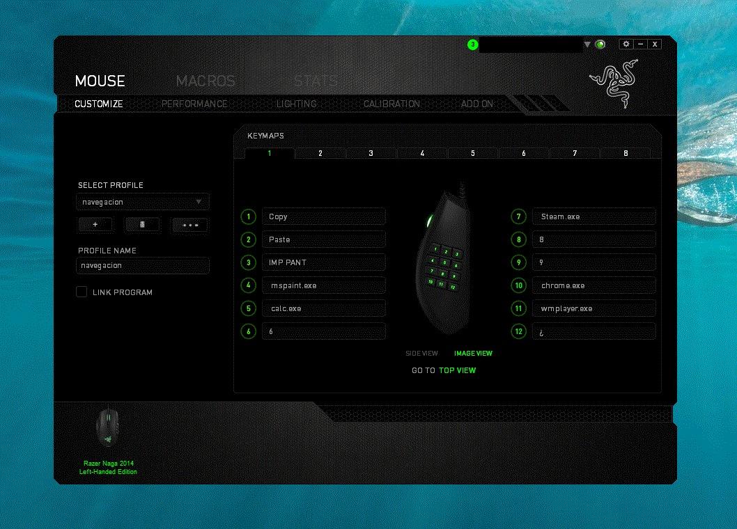 Razer Naga Left-Handed Edition MMO Gaming Mouse - 12 Programmable Thumb Buttons - 8,200 Adjustable DPI customer photo 2