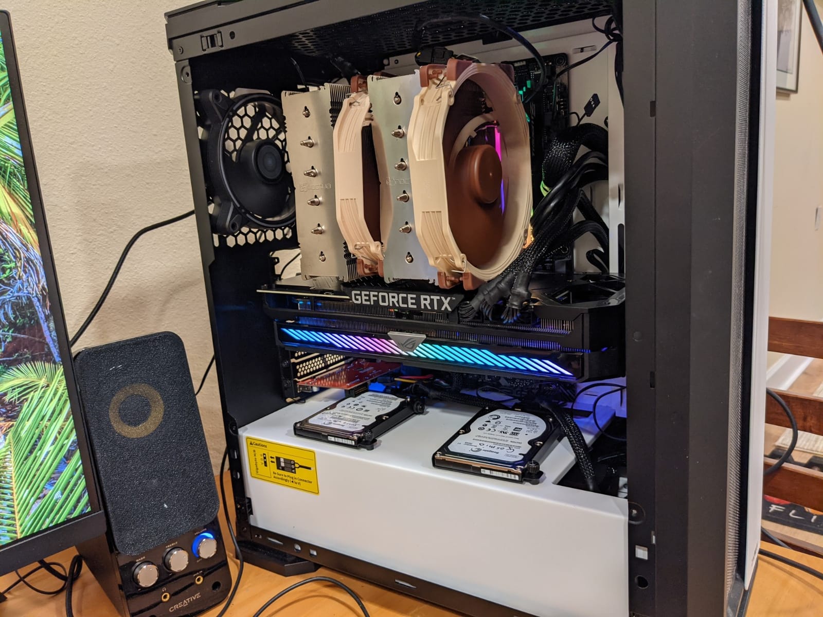 Noctua NH-D15, Quiet High-Performance Dual Tower CPU Cooler | 168mm Height, Enthusiast-Grade Low-Noise Cooling, 6 Heatpipes, For Intel & AMD, Dual 140mm Fans, Rich Accessory Kit customer photo 1