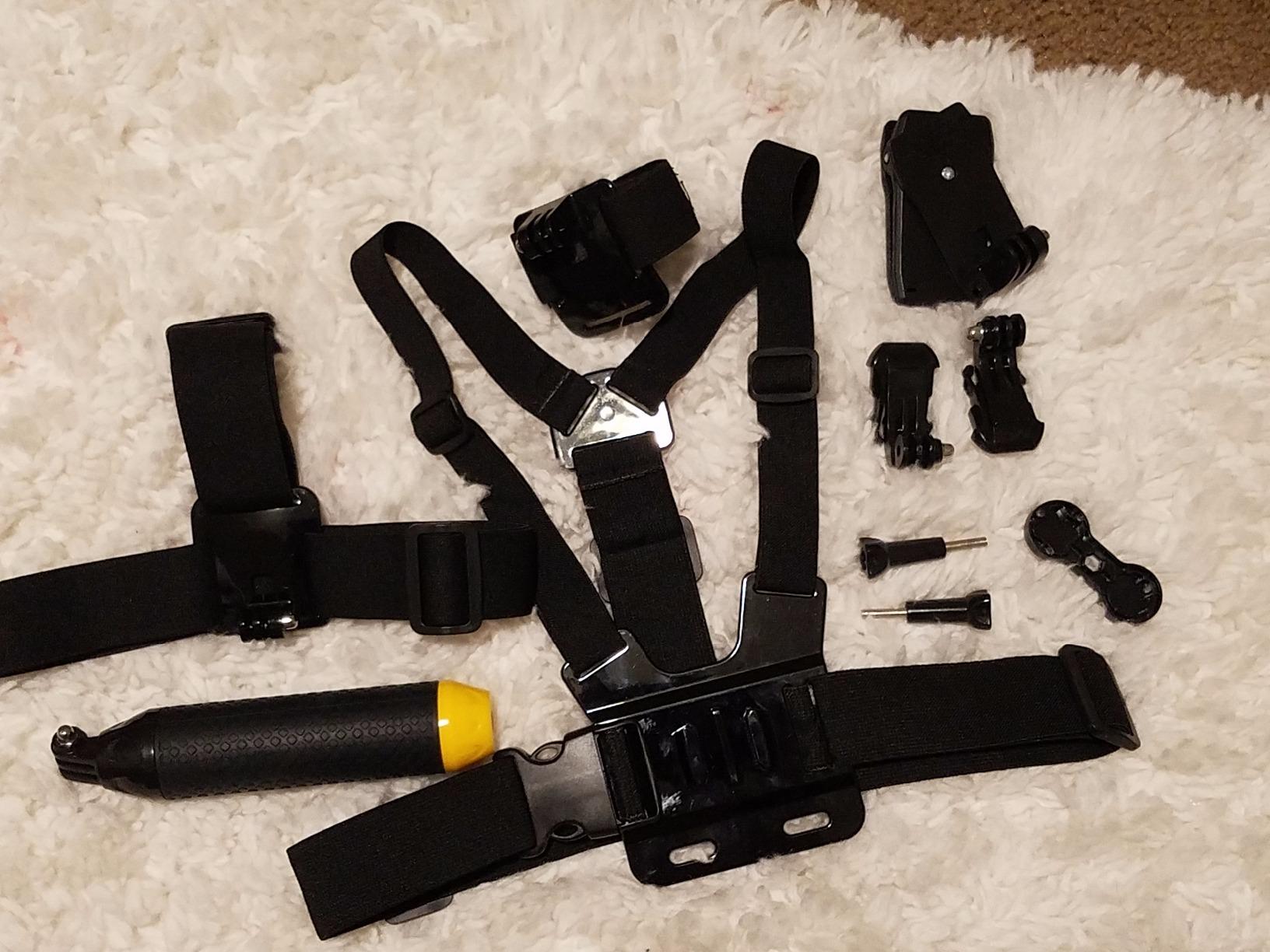 60 in 1 Action Camera Accessories Kit for GoPro 13 12 10 9, Insta360, DJI | Compatible with GoPro Hero 8 7 6 5 , AKASO,Campark APEMAN Action Cams customer photo 2