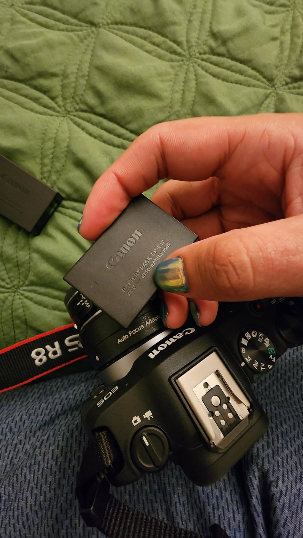 Canon Battery Pack LP-E17, 1040mAh Lithium-Ion Battery, 7.2V for Rebel, Mirrorless and DSLR Cameras customer photo 2