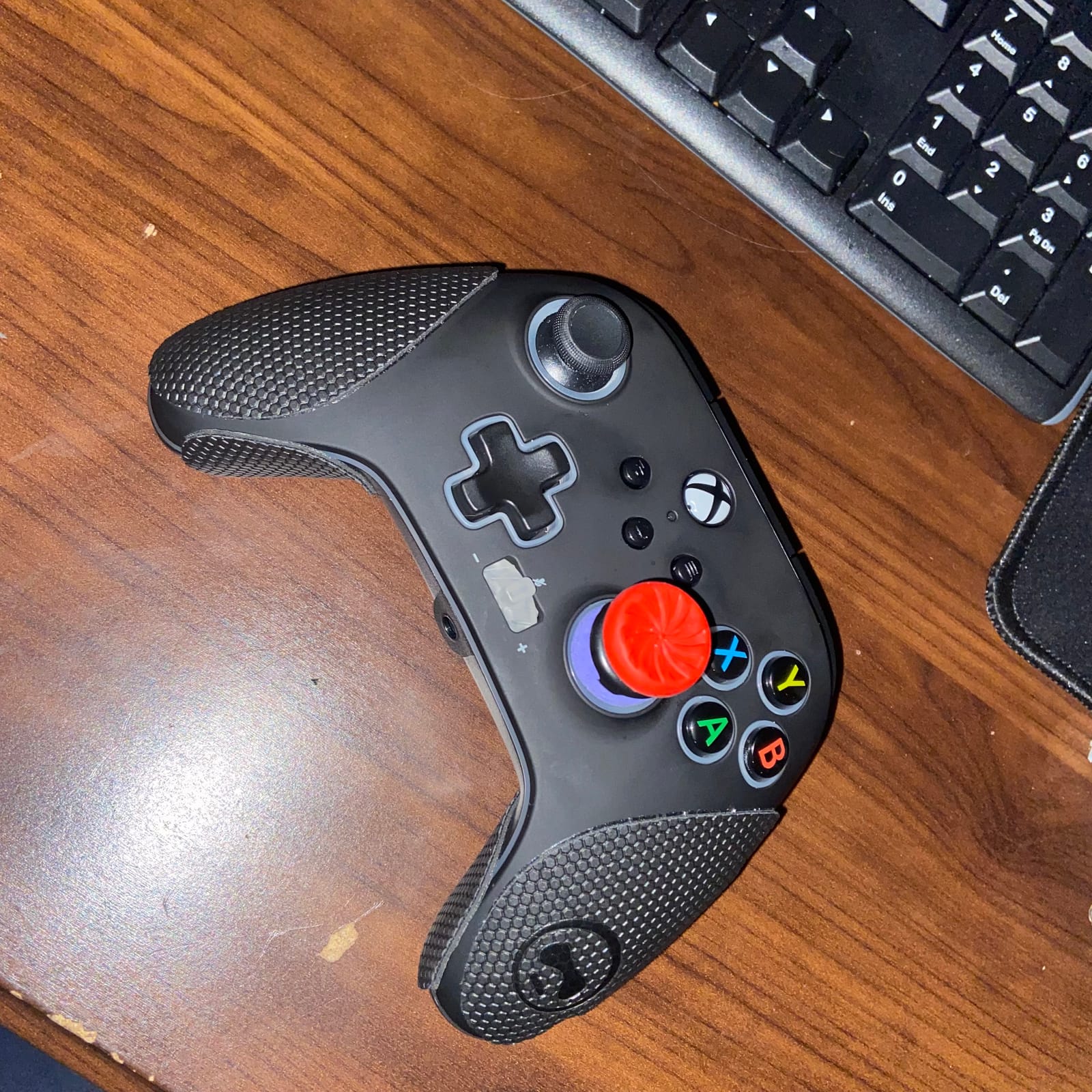 KontrolFreek Performance Grips for Xbox One and Xbox Series X Controller (Nightfall Black) customer photo 2