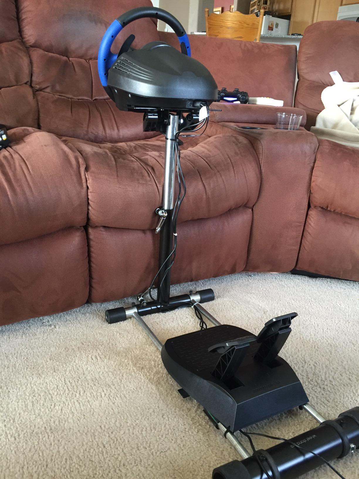 Thrustmaster T150 RS Force Feedback Racing Wheel (compatible w/ PS5, PS5 Pro, PS4 & PC) customer photo 1