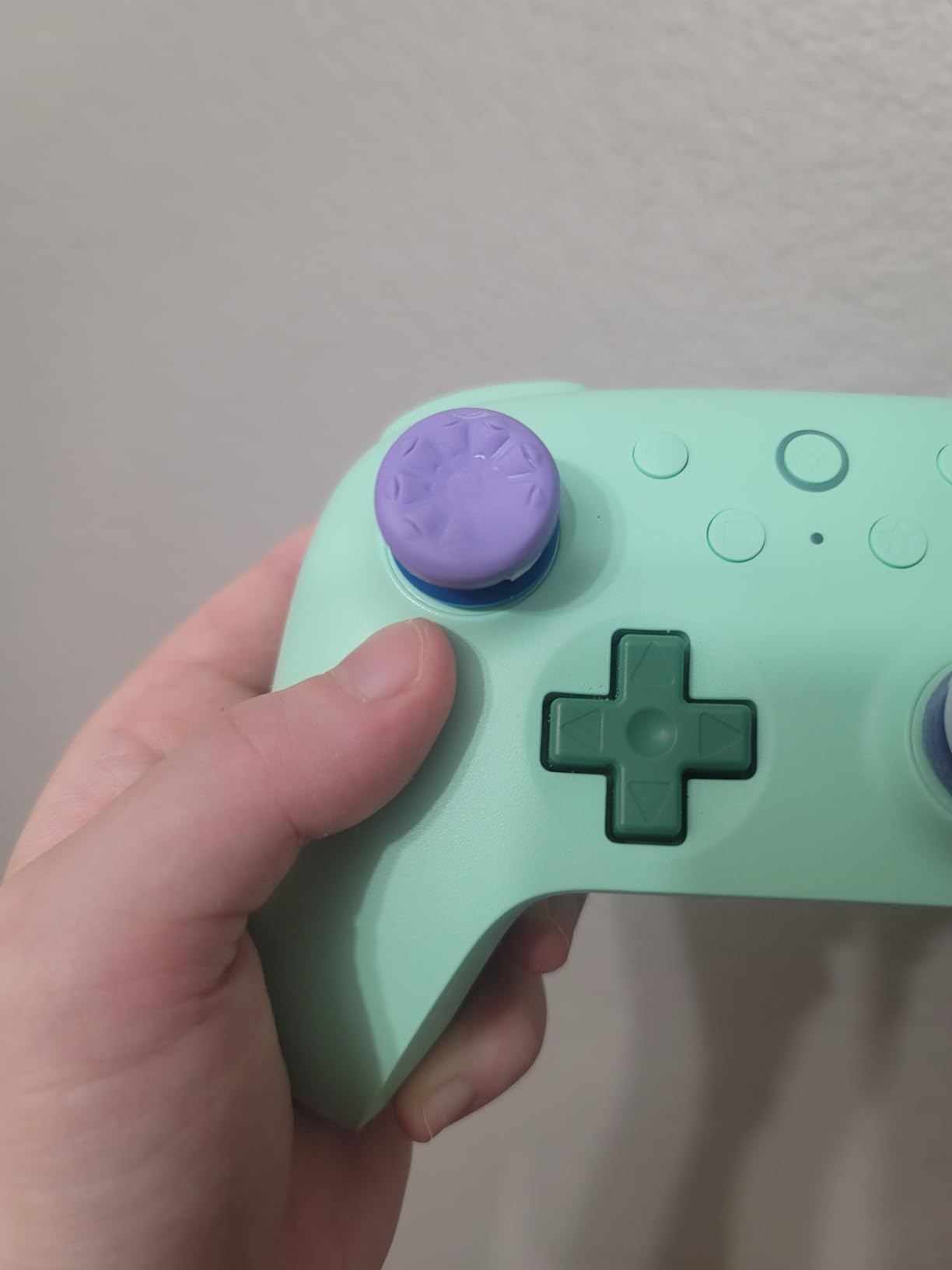 KontrolFreek FPS Freek Galaxy Purple for Xbox One and Xbox Series X Controller | 2 Performance Thumbsticks | 1 High-Rise, 1 Mid-Rise | Purple customer photo 1