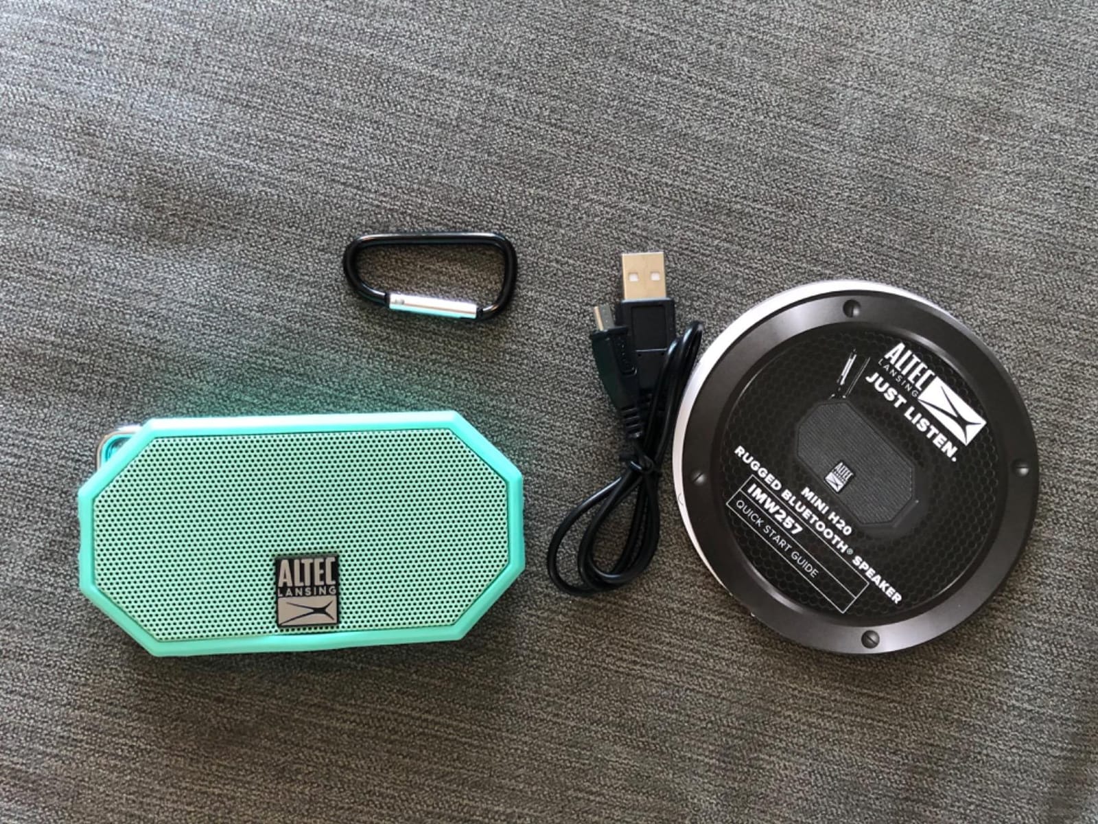 Altec Lansing Mini H2O - Waterproof Bluetooth Speaker, IP67 Certified & Floats in Water, Compact & Portable Speaker for Hiking, Camping, Pool, and Beach customer photo 1