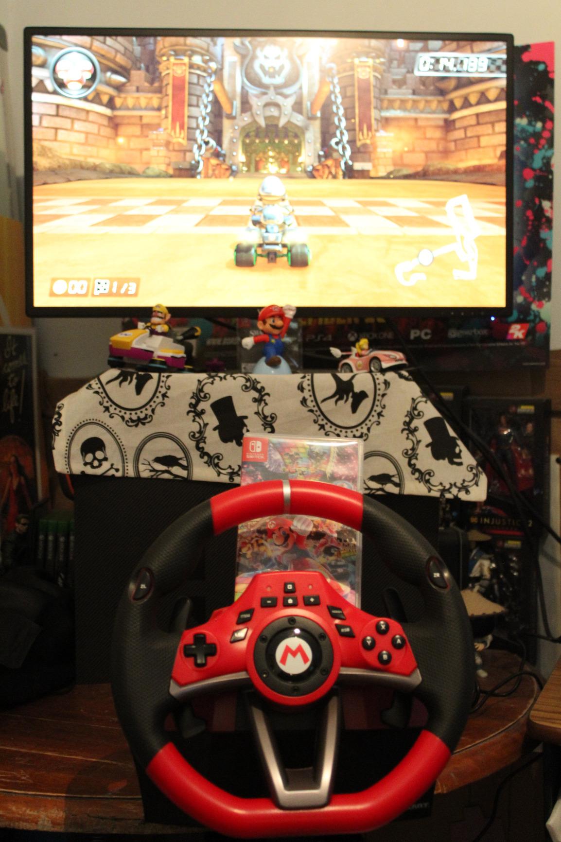Nintendo Switch Mario Kart Racing Wheel Pro Deluxe By HORI, USB - Officially Licensed By Nintendo customer photo 2