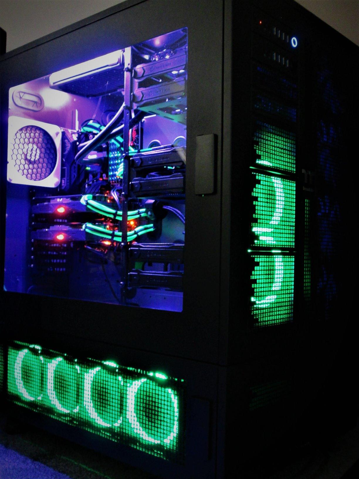 Thermaltake Core W200 Dual System Capable Extreme Water Cooling XL-ATX Fully Modular/Dismantle Stackable Tt Certified Super Tower Computer Case customer photo 1