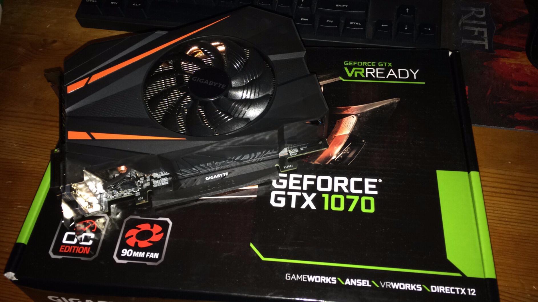 GIGABYTE GeForce GTX 1070 Mini ITX OC 8GB GDDR5 Graphics Cards GV-N1070IXOC-8GD customer photo 1