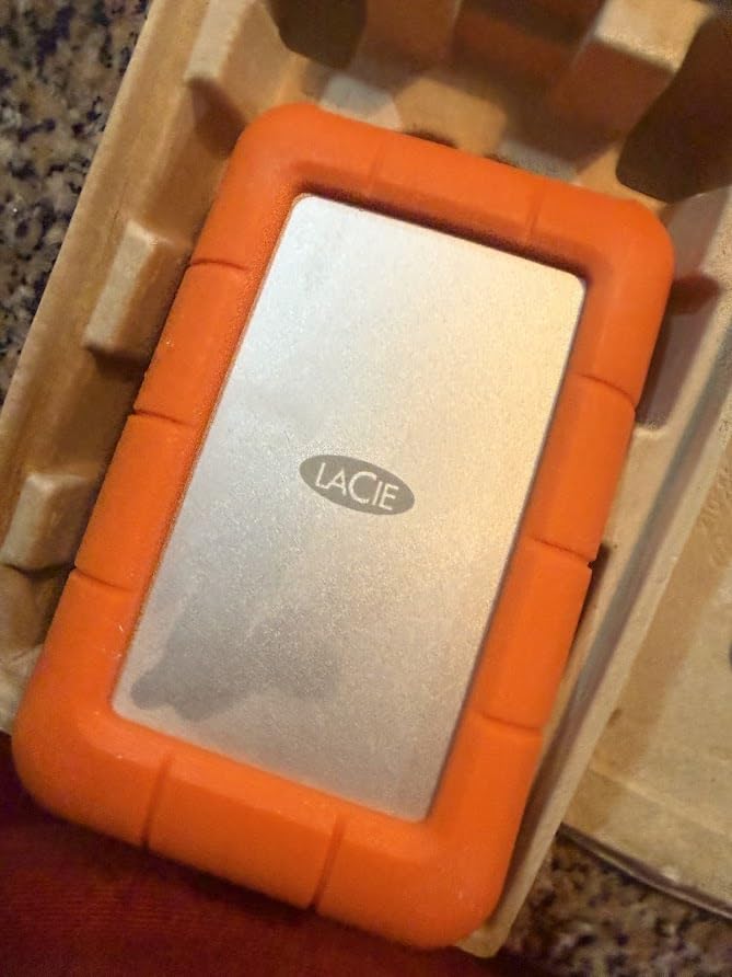 LaCie Rugged USB-C, 4TB, Portable External Hard Drive, Drop, Shock, Dust, Rain Resistant, for Mac & PC (STFR4000800) customer photo 1