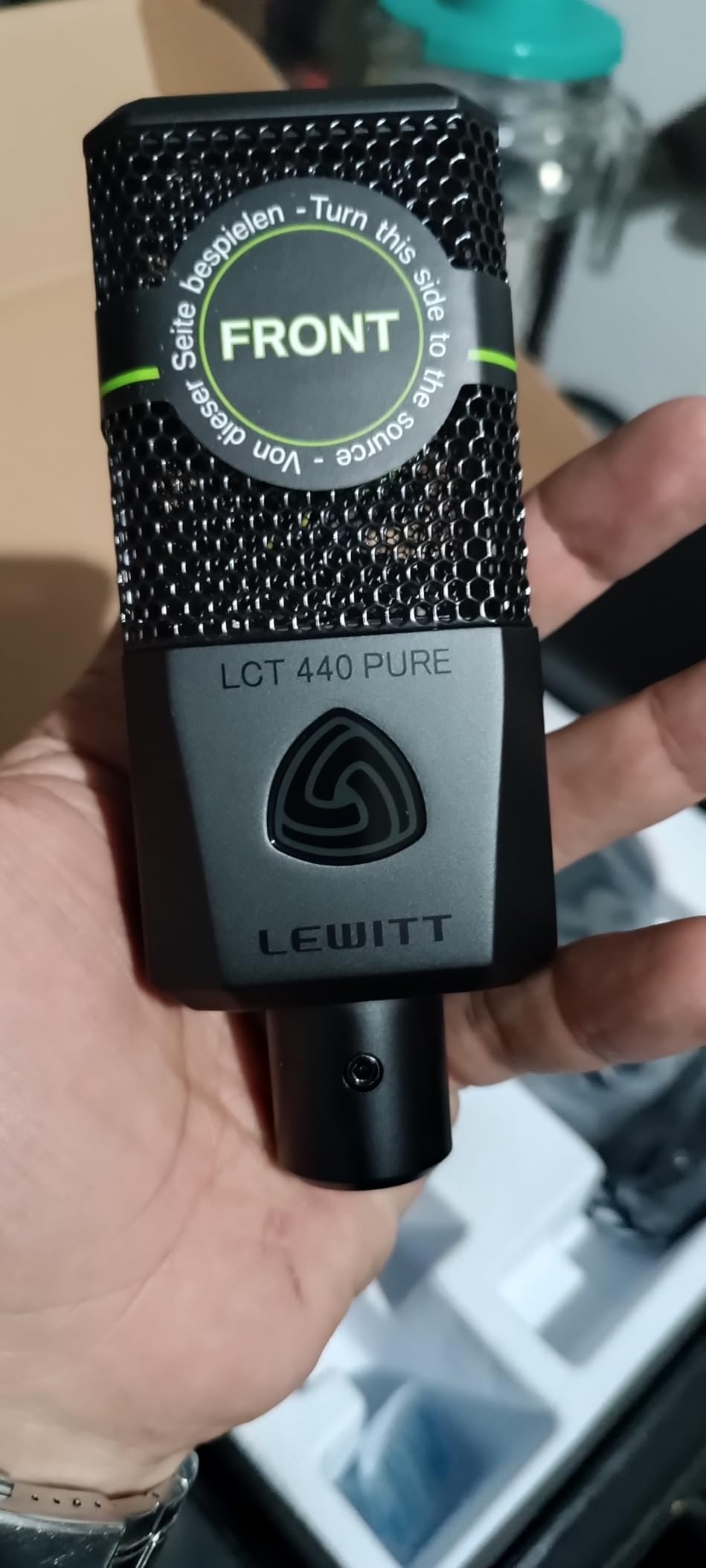LEWITT LCT440PURE Large Diaphragm Condenser Microphone customer photo 1