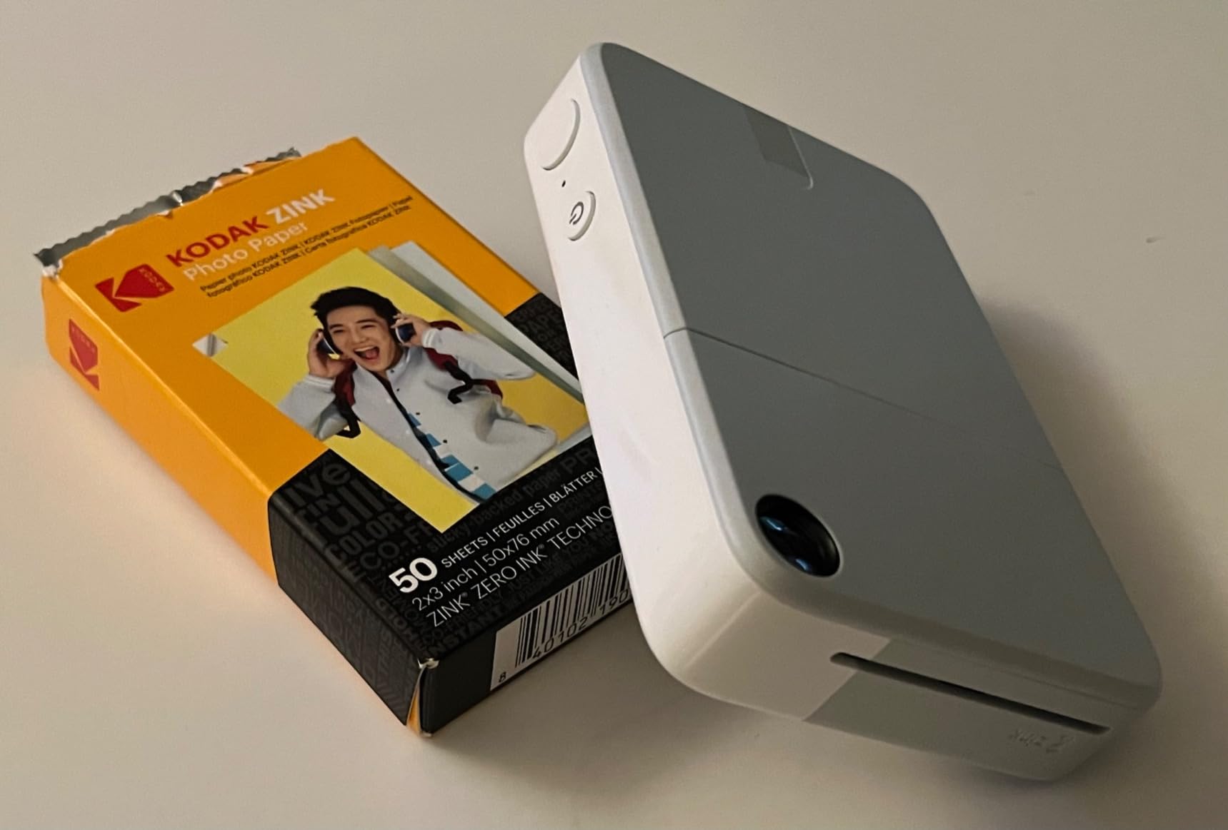 Kodak Printomatic Full-Color Instant Print Digital Camera, Zink 2x3