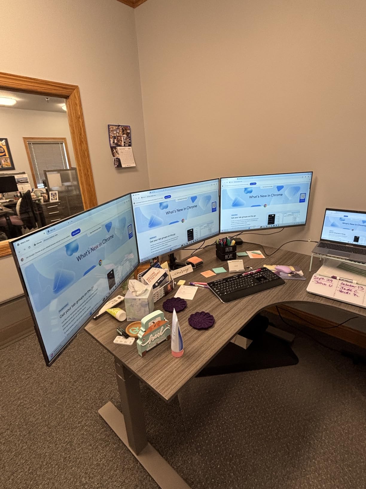 ViewSonic VX3276-MHD 32 Inch 1080p Widescreen IPS Monitor, HDMI, PC Display | Ultra-Thin Bezels, Screen Split Capability, DisplayPort, Entertainment, Office Work, Multitasking Desk View, Laptop Daily Use customer photo 1