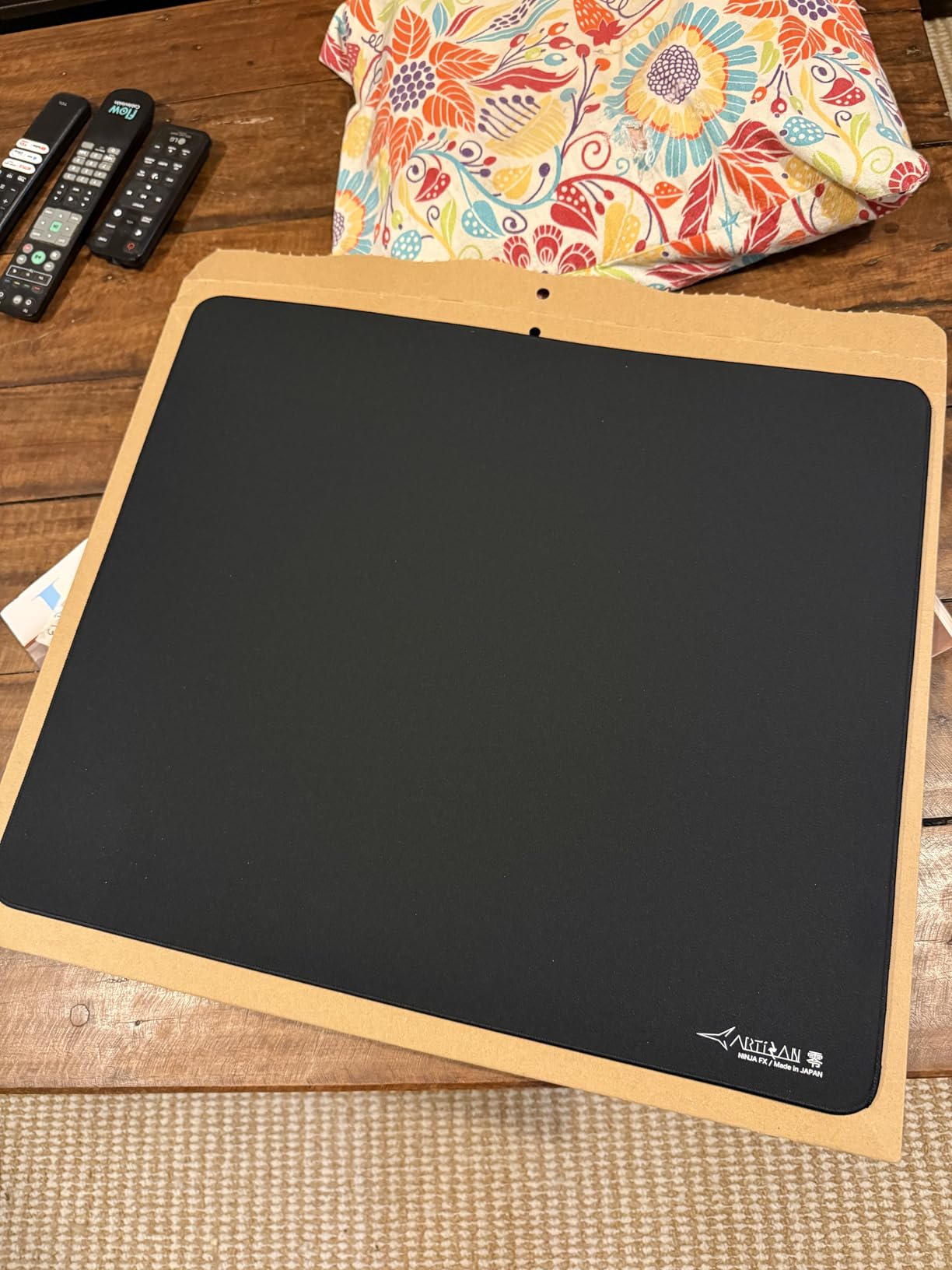 ARTISAN Zero Gaming mouse pad, (Black/XL) [FX-ZR-SF-XL] FX Soft (Japan Import) customer photo 1