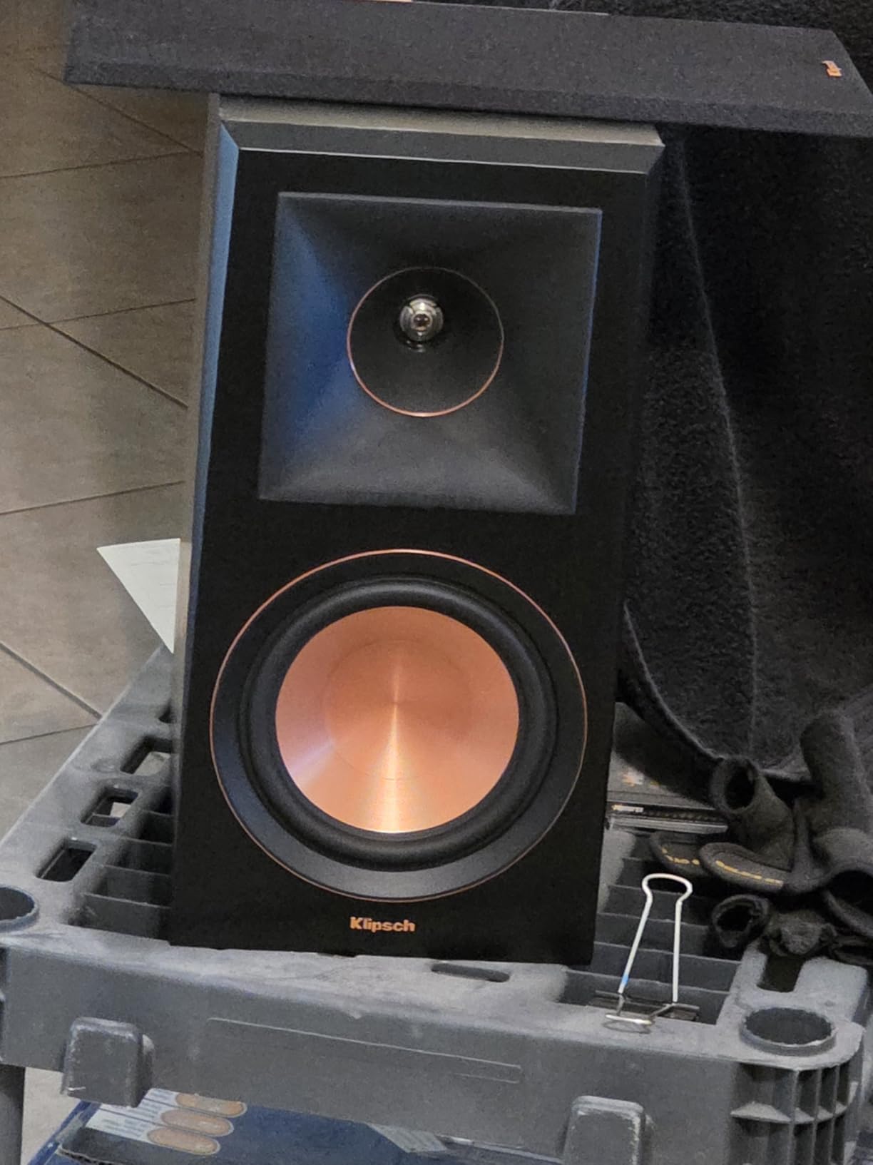 Klipsch RP-600M Reference Premiere Bookshelf Speakers - Pair (Ebony) customer photo 1