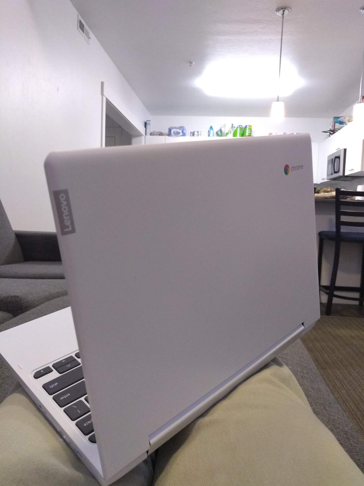 Lenovo Chromebook 2-in-1 Convertible Laptop, 11.6-Inch HD (1366 x 768) IPS Display, MediaTek MT8173C Processor, 4GB LPDDR3, 32GB eMMC, Chrome OS, Blizzard White, Choose Your eMMC (81HY0001US) customer photo 2