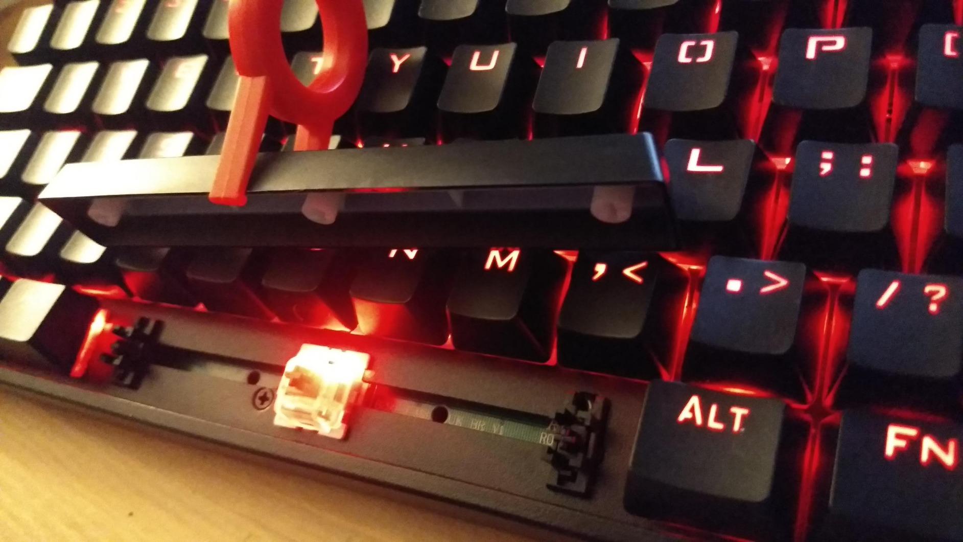 Redragon K582 Wired RGB Mechanical Gaming Keyboard, 104-Key Standard Layout | 16.8M Color Immersive eSports Lighting Vibe, N-Key Rollover for Accurate Combos, 50M-Keystroke Durability, Customize Software customer photo 1