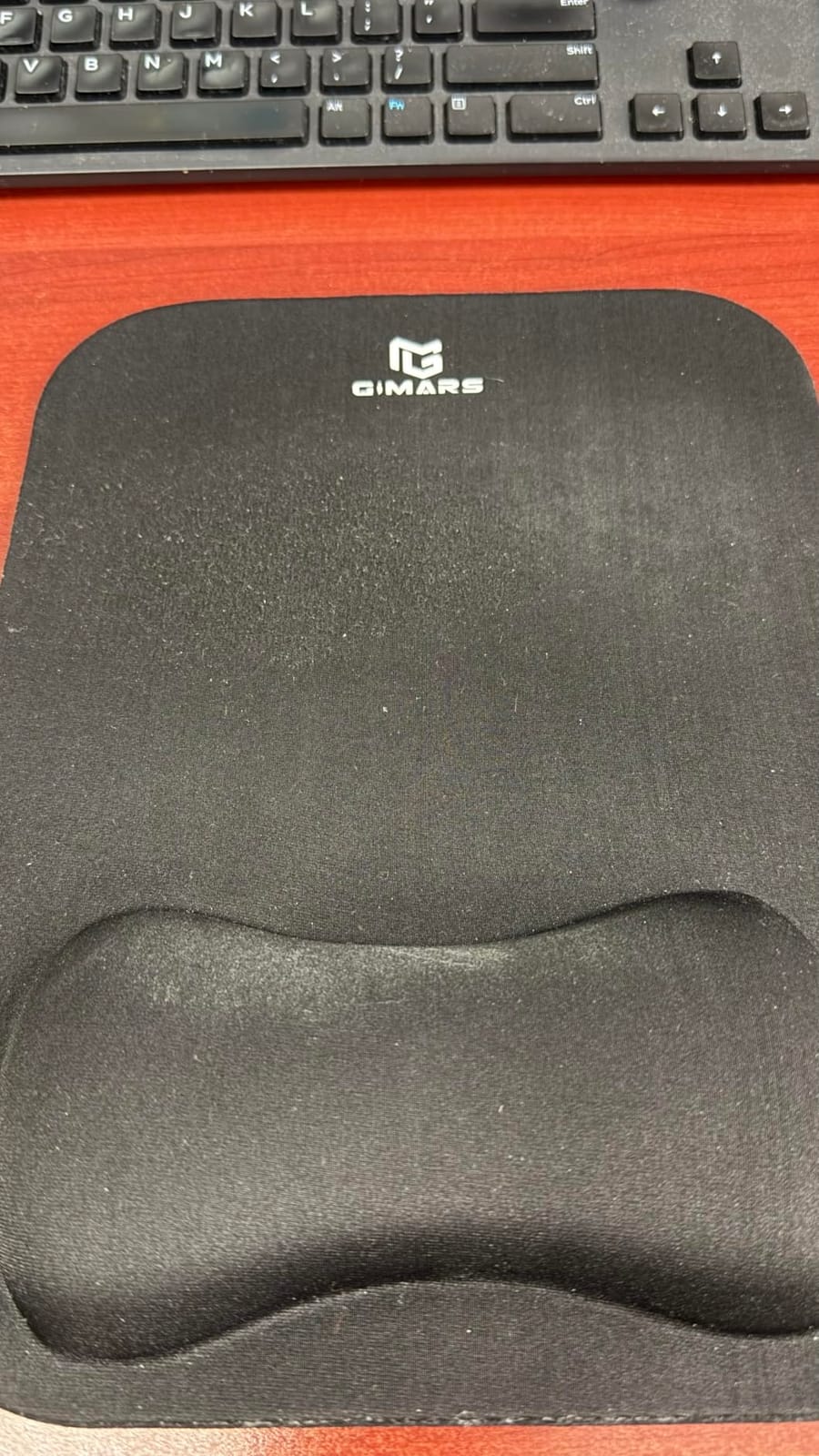 Gimars Large Smooth Superfine Fibre Memory Foam Ergonomic Mouse Pad Wrist Rest Support Mousepad with Nonslip Base for Laptop, Computer, Gaming & Office customer photo 1
