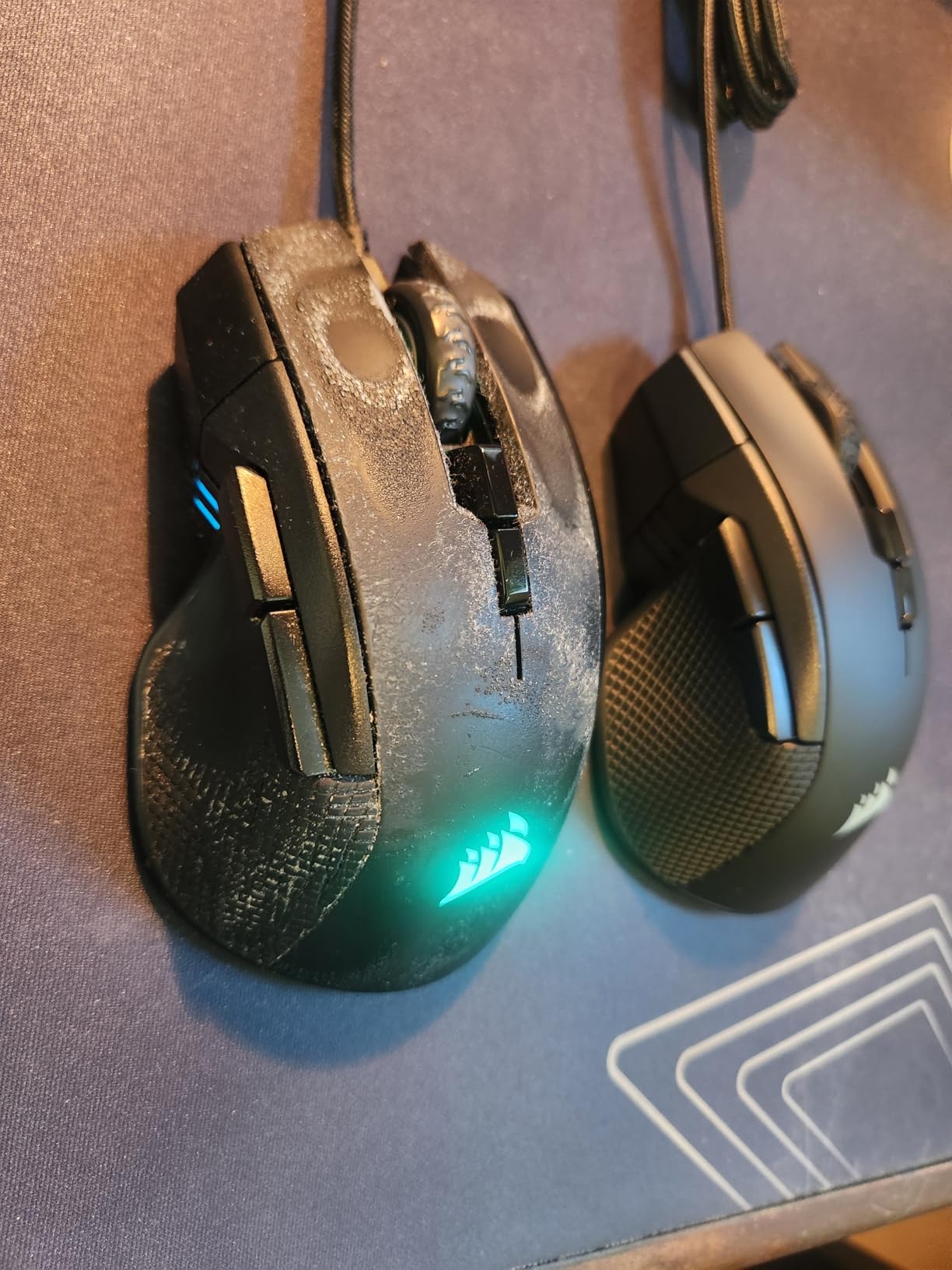 Corsair IRONCLAW RGB Wired FPS/MOBO Gaming Mouse, 18,000 DPI, 7 Programmable Buttons, Designed for Large Hands customer photo 2