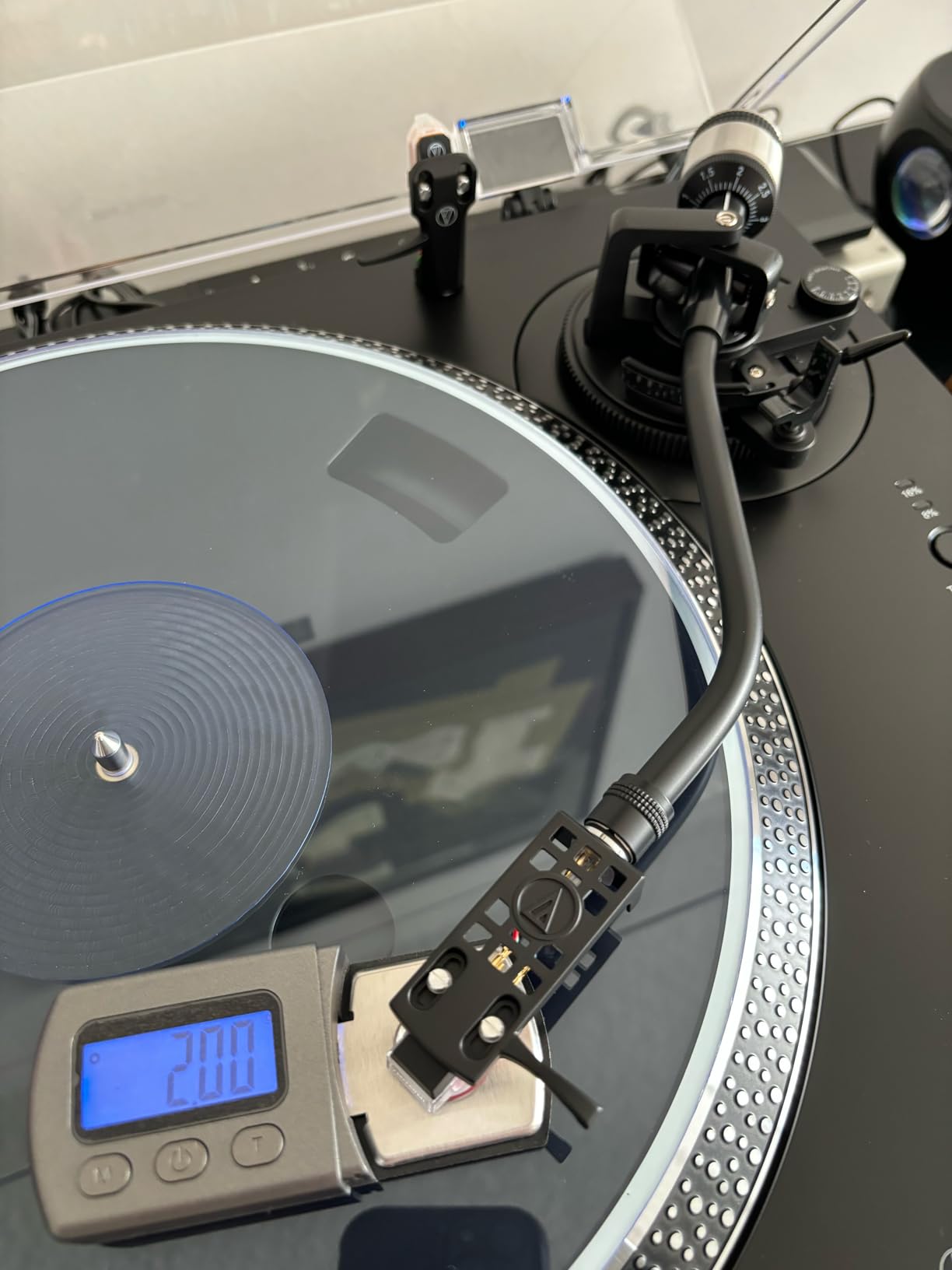 Audio-Technica AT-LP120XUSB-BK Direct-Drive Turntable (Analog & USB), Fully Manual, Hi-Fi, 3 Speed, Convert Vinyl to Digital, Anti-Skate and Variable Pitch Control, Black customer photo 1