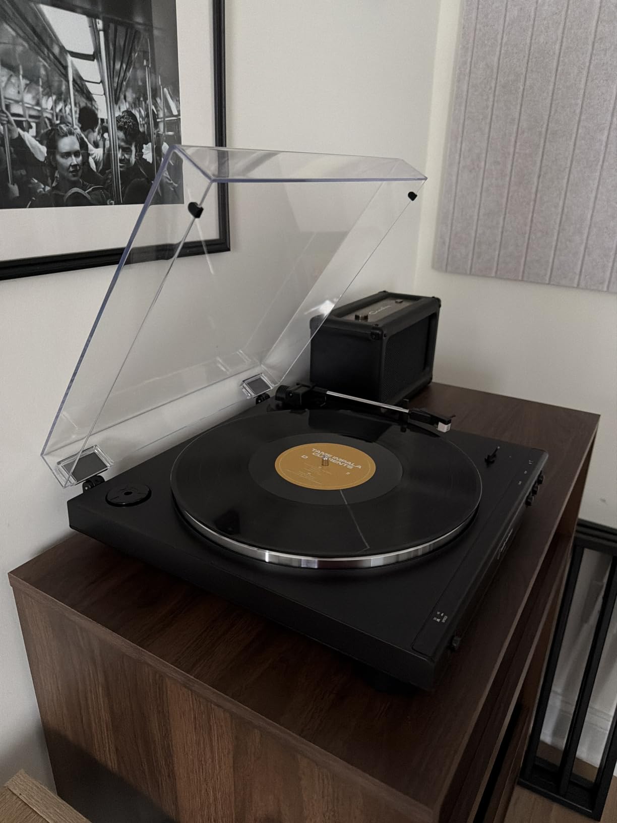 Audio-Technica AT-LP60X-BK Fully Automatic Belt-Drive Stereo Turntable, Black, Hi-Fi, 2 Speed, Dust Cover, Anti-Resonance, Die-Cast Aluminum Platter | Black Hi-Fi, 2 Speed, Dust Cover, Anti-Resonance, Die-Cast Aluminum Platter, Hi-Fi customer photo 1