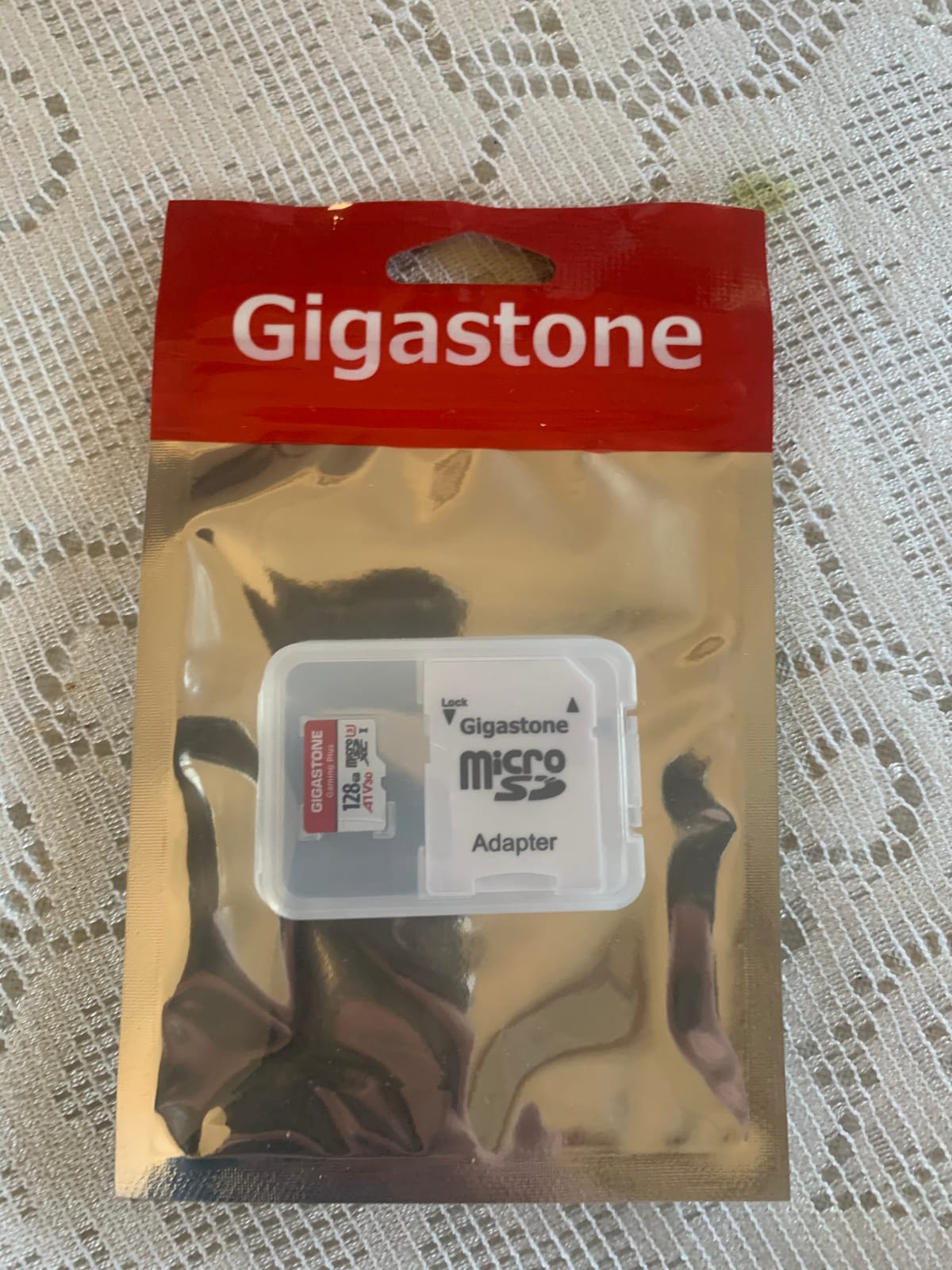[Gigastone] 128GB Micro SD Card, Gaming Plus, MicroSDXC Memory Card for Nintendo-Switch 1, Wyze, GoPro, Dash Cam, Security Camera, 4K Video Recording, UHS-I A1 U3 V30 C10, up to 100MB/s, with Adapter customer photo 2