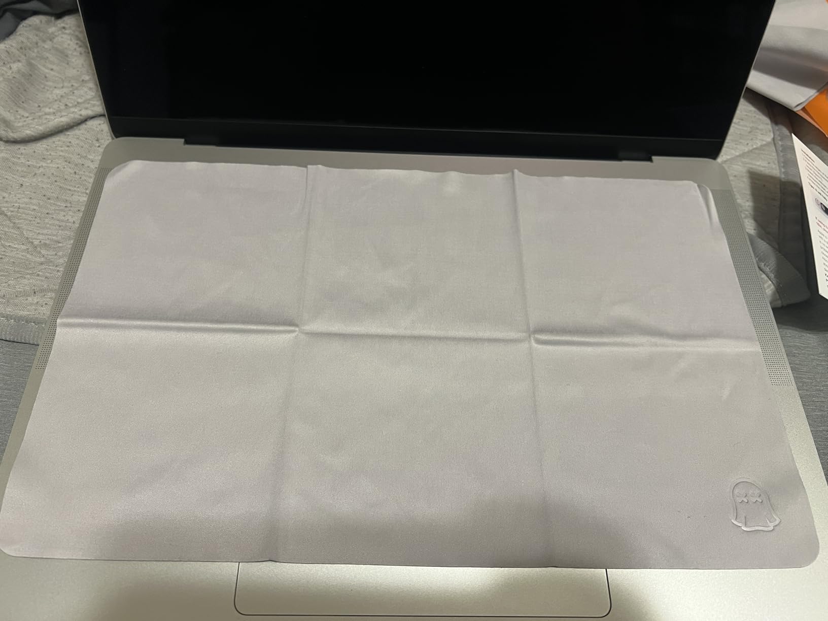 GhostBlanket Screen Keyboard Imprint Protection Microfiber Liner, Medium, 2 Pack for MacBook Air/Pro 13/14/15 customer photo 1
