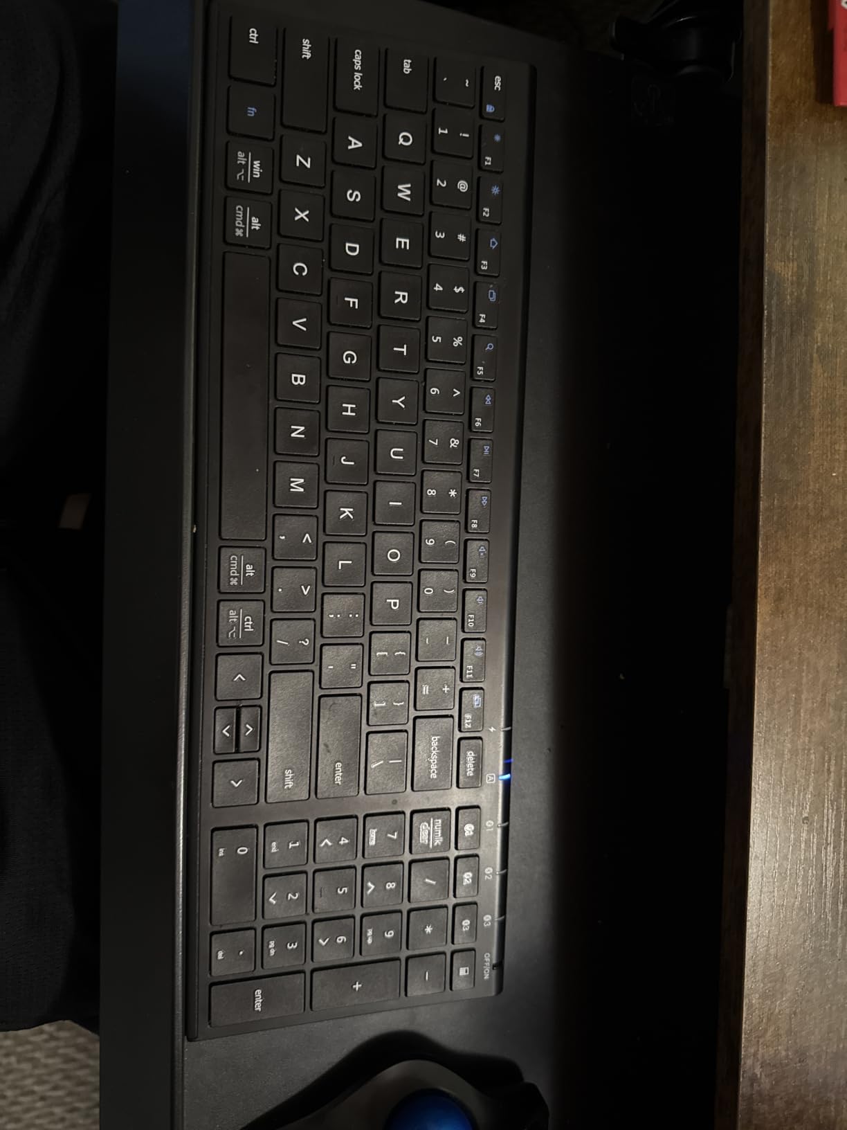 iClever BK10 Bluetooth Keyboard, Universal Bluetooth 5.1 Wireless Keyboard with Number Pad customer photo 2