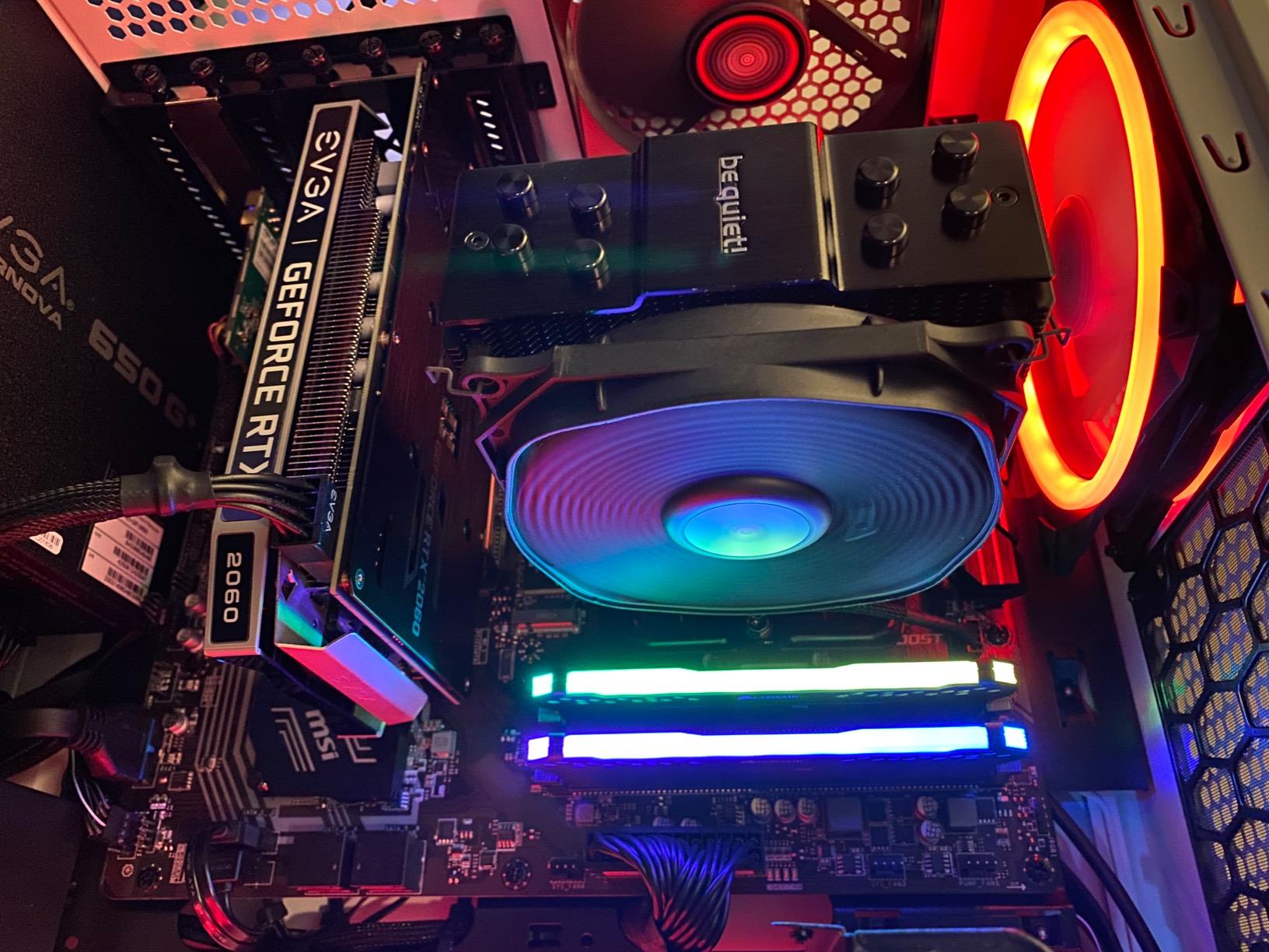 be quiet! Dark Rock Slim Compact and Silent CPU Air Cooler, 180W TDP | With Silent Wings 3 120mm PWM Fan, Intel 1700 1200 2066 1150 1151 1155 2011 Square ILM, AMD AM4 AM5, Compact Construction customer photo 1