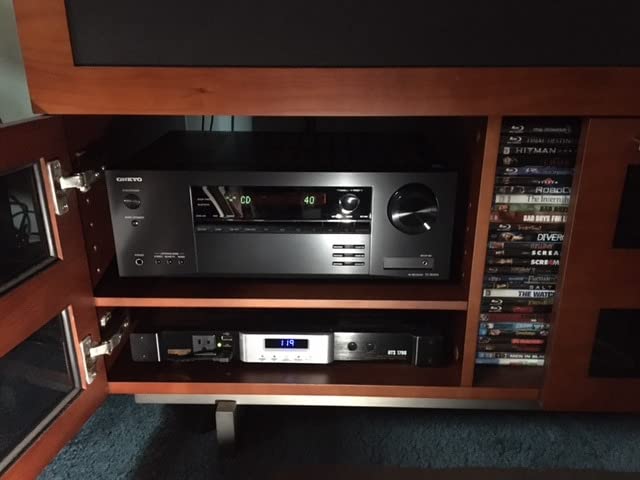 Onkyo TX-SR494 4K Ultra HD Dolby Atmos AV Receiver - 2019 Model customer photo 1