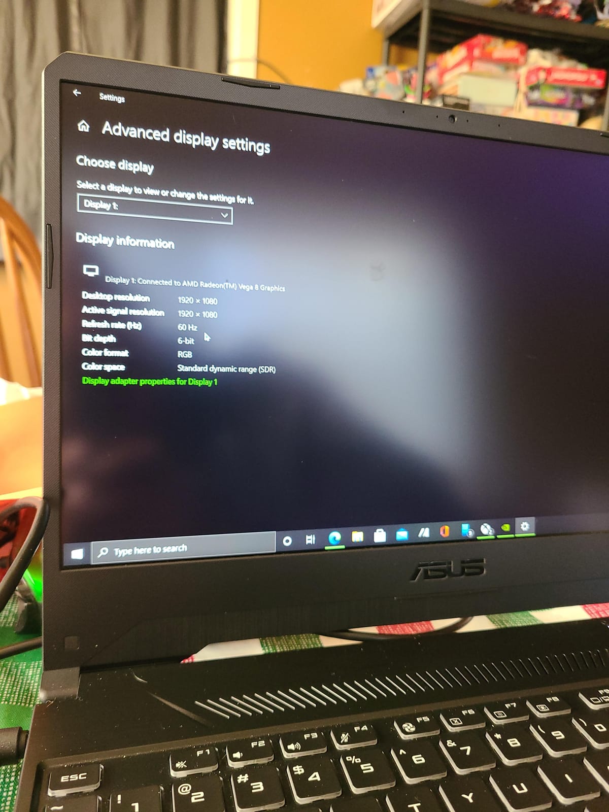 ASUS TUF FX505DT Gaming Laptop Computer 15.6