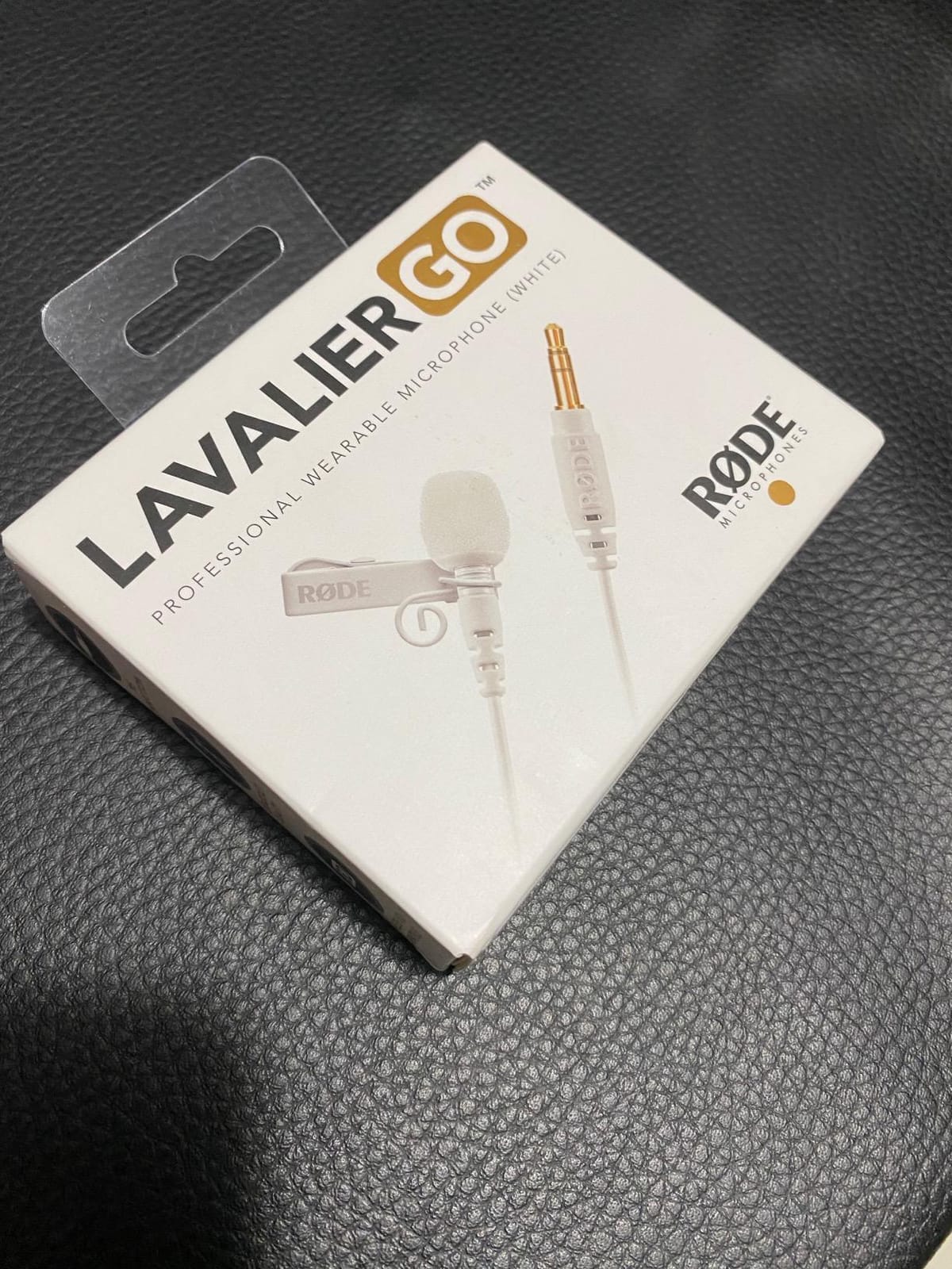 Rode Lavalier GO Professional Wearable Microphone, Black customer photo 2