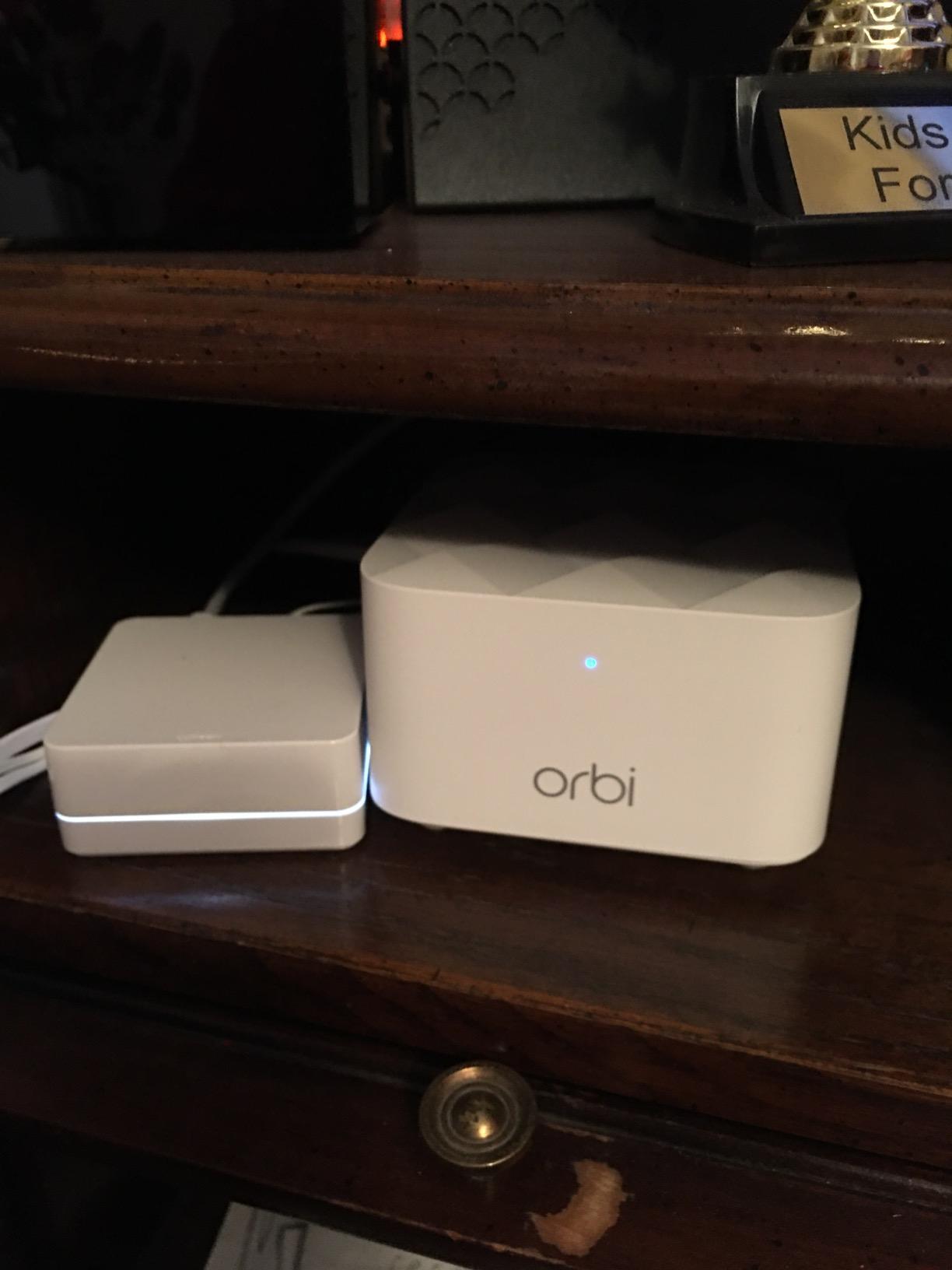 NETGEAR Orbi Whole Home Mesh WiFi System (RBK13) - Router Replacement Covers up to 4,500 sq. ft. with 1 Router & 2 Satellites customer photo 2