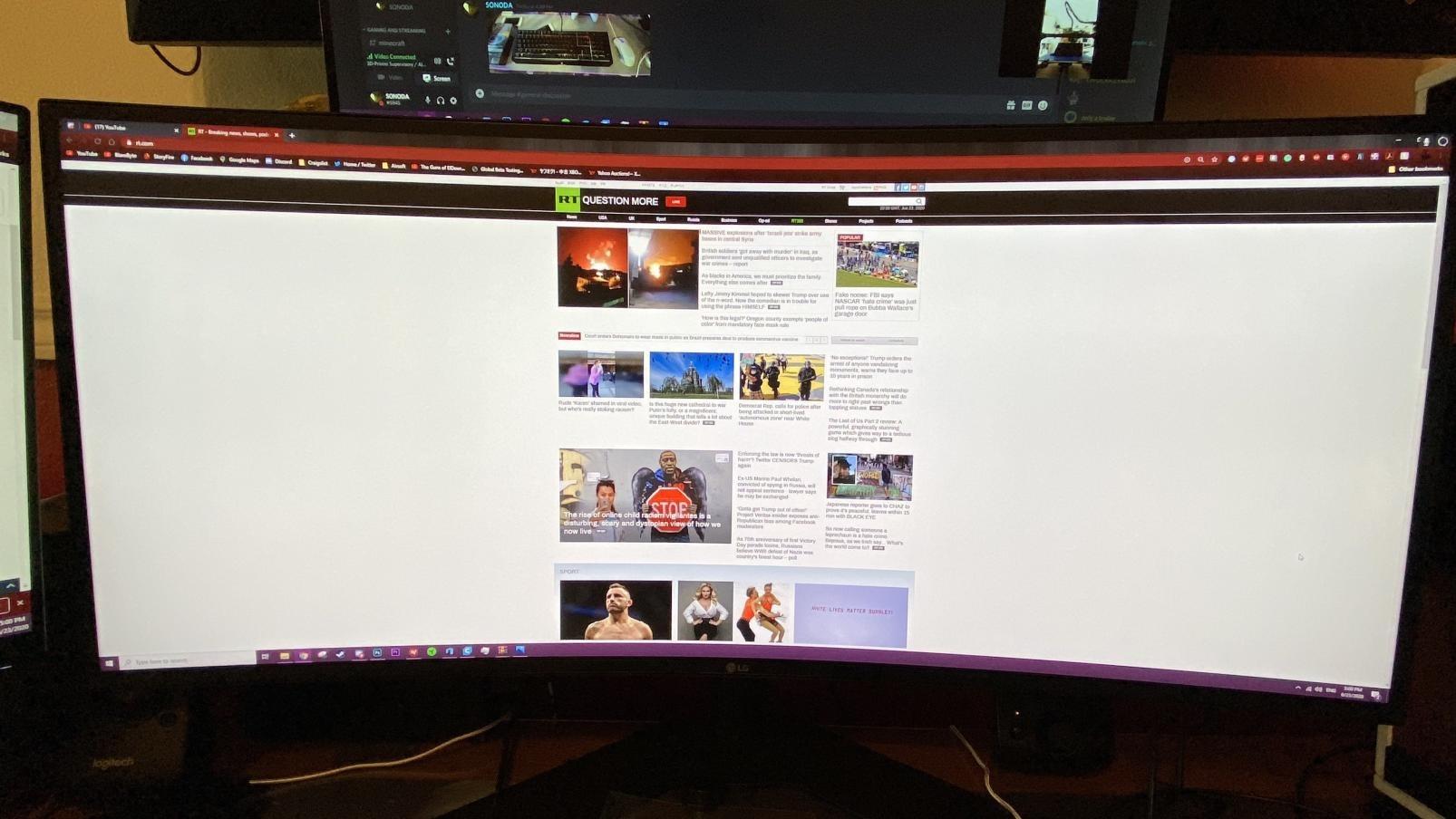 LG 34WN80C-B UltraWide Monitor 34