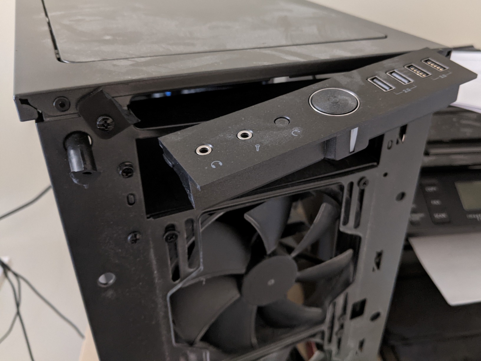Fractal Design Define 7 Black Brushed Aluminum/Steel E-ATX Silent Modular Dark Tempered Glass Window Mid Tower Computer Case customer photo 1