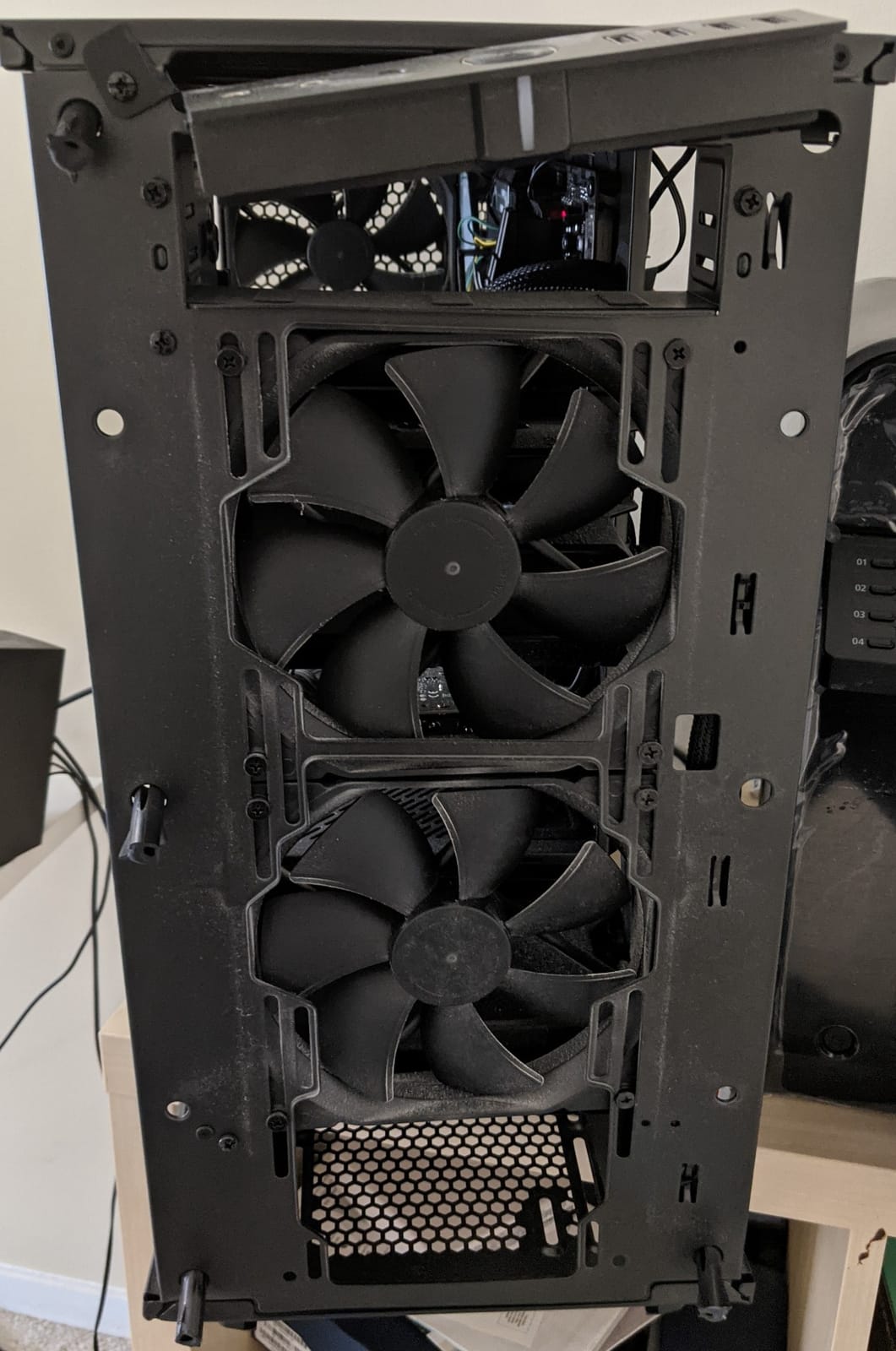 Fractal Design Define 7 Black Brushed Aluminum/Steel E-ATX Silent Modular Dark Tempered Glass Window Mid Tower Computer Case customer photo 2