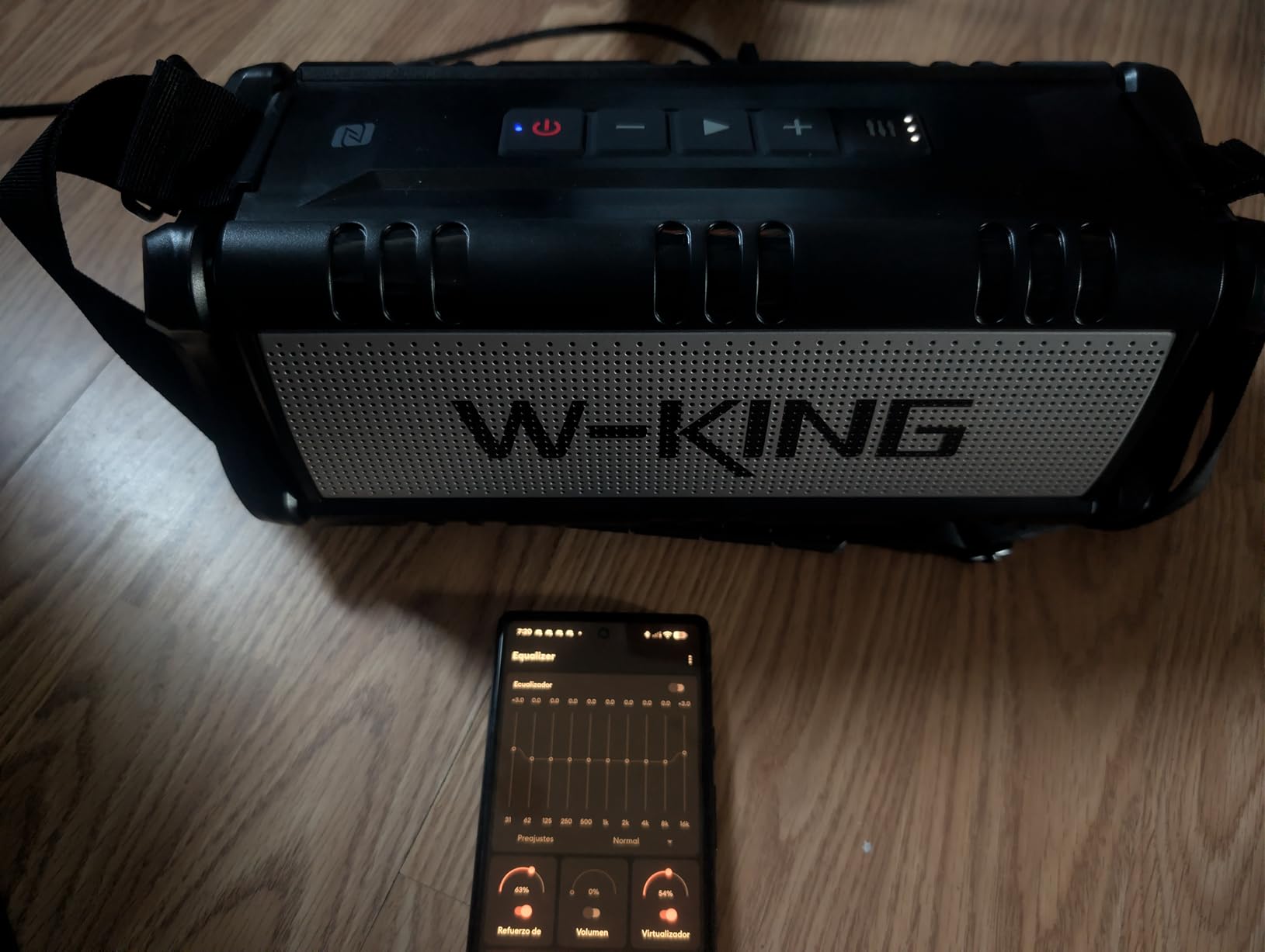 W-KING Bluetooth Speaker, 90W Max Loud IPX6 Waterproof Portable Speaker, 50W Deep Bass/Subwoofer *2/40H/EQ/TF/AUX, 105dB Large Boombox Outdoor Speakers Bluetooth Wireless for Party/Camping/Jobsite customer photo 1