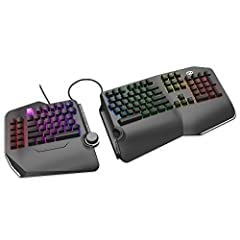 Cloud Nine C989M Ergonomic Mechanical Keyboard for PC - Kailh Tactile Brown Switches - RGB Light Up LED Backlit with USB - Ergo Split Key Board with Macro customer photo 2