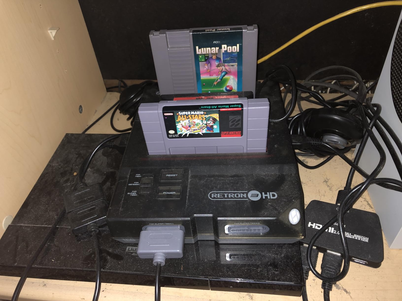 Hyperkin RetroN 3 HD 3-in-1 Retro Gaming Console for NES, Super Famicom, and Genesis/Mega Drive (Space Black), M03888-SB - Sega Genesis customer photo 2